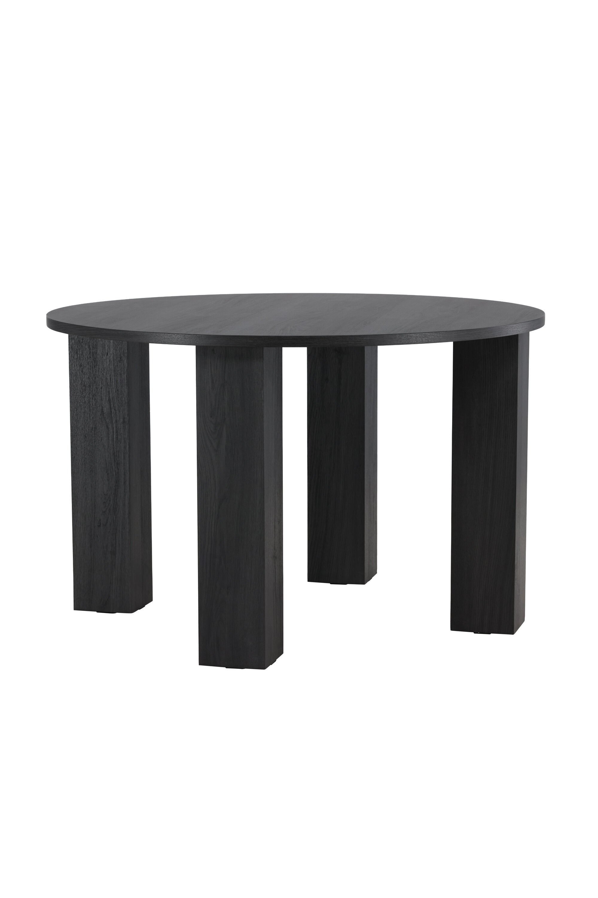 Juno Runder Esstisch in Schwarz präsentiert im Onlineshop von KAQTU Design AG. Esstisch ist von Venture Home