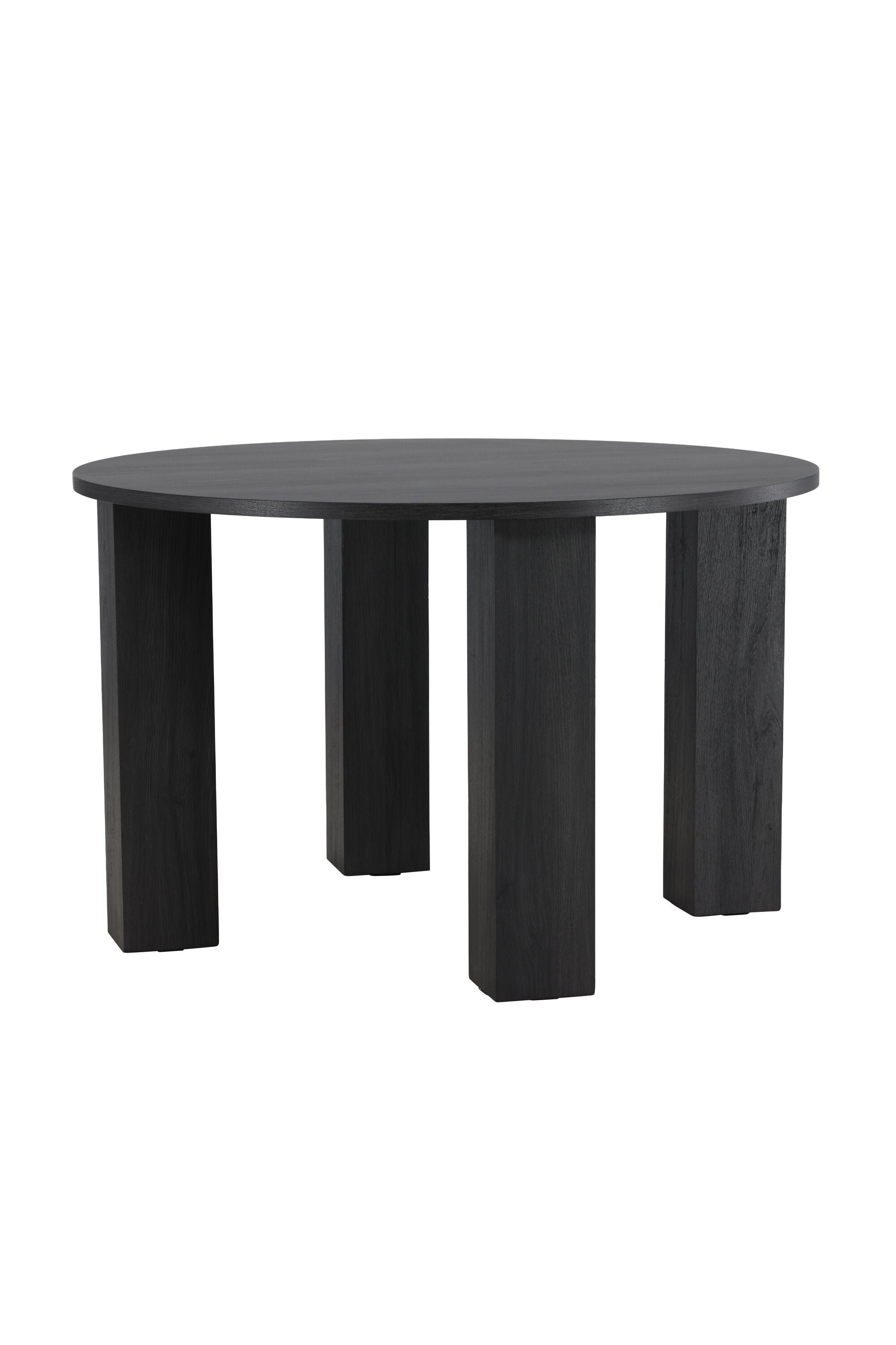 Juno Runder Esstisch in Schwarz präsentiert im Onlineshop von KAQTU Design AG. Esstisch ist von Venture Home