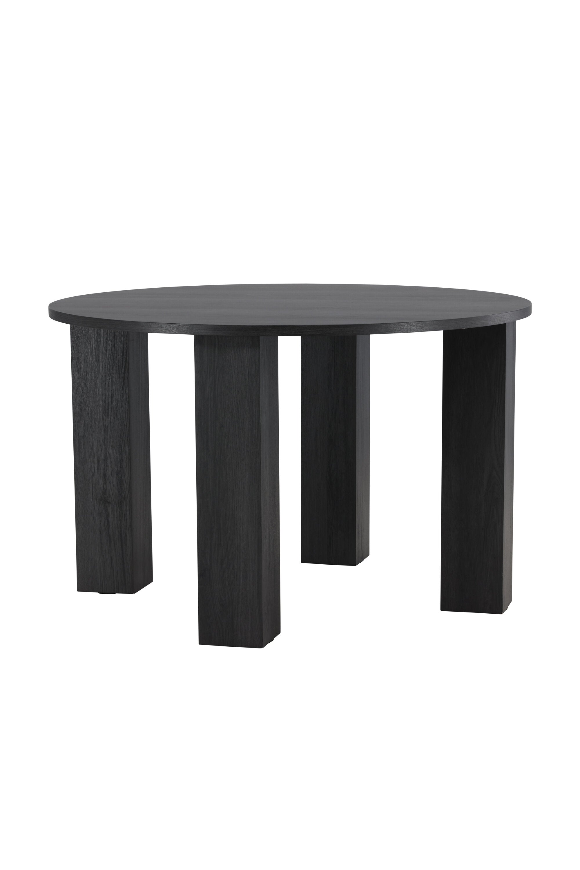 Juno Runder Esstisch in Schwarz präsentiert im Onlineshop von KAQTU Design AG. Esstisch ist von Venture Home