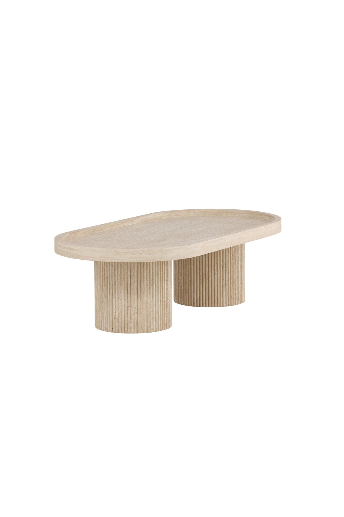 Krille Sofatisch in Beige präsentiert im Onlineshop von KAQTU Design AG. Beistelltisch ist von Venture Home