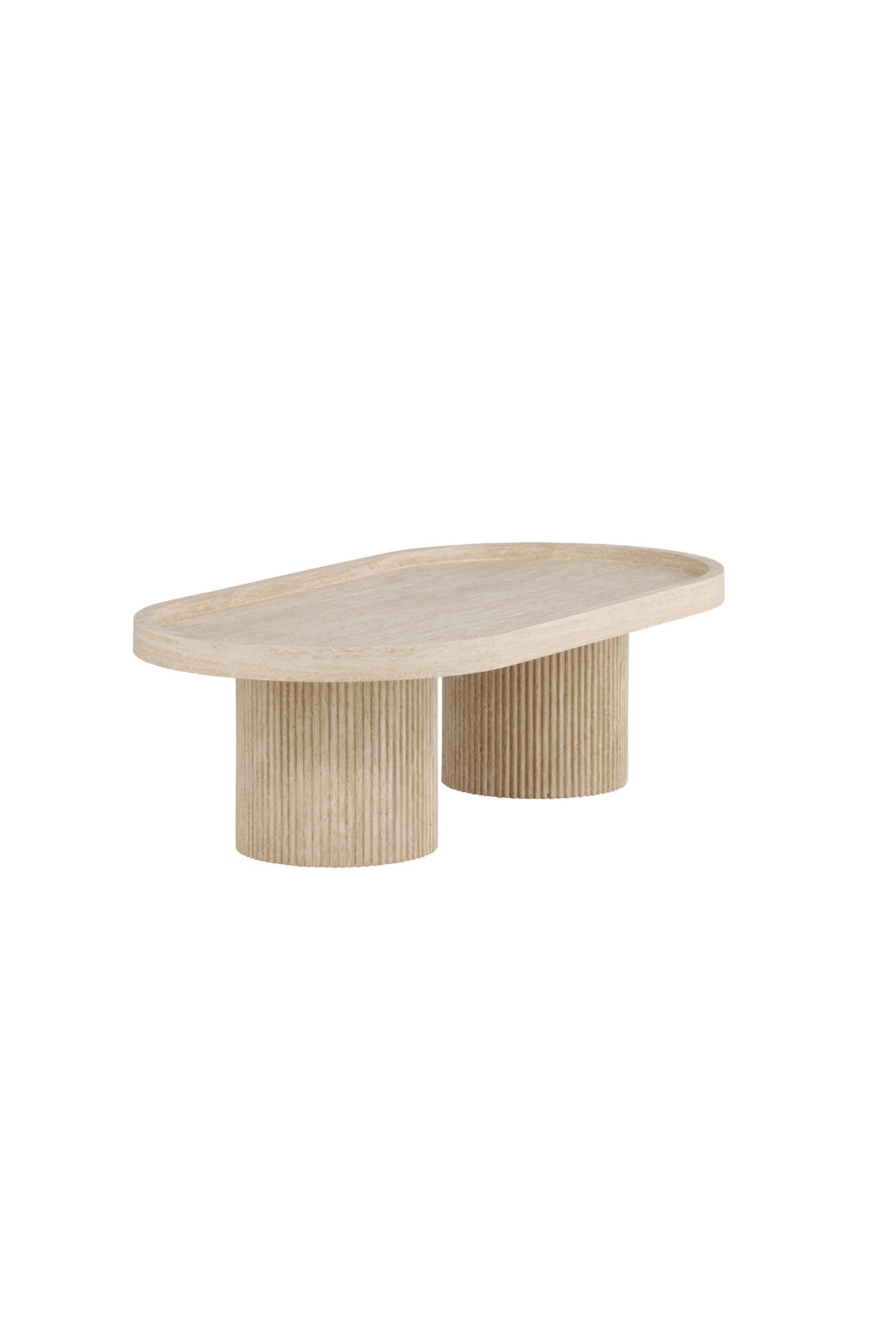 Krille Sofatisch in Beige präsentiert im Onlineshop von KAQTU Design AG. Beistelltisch ist von Venture Home