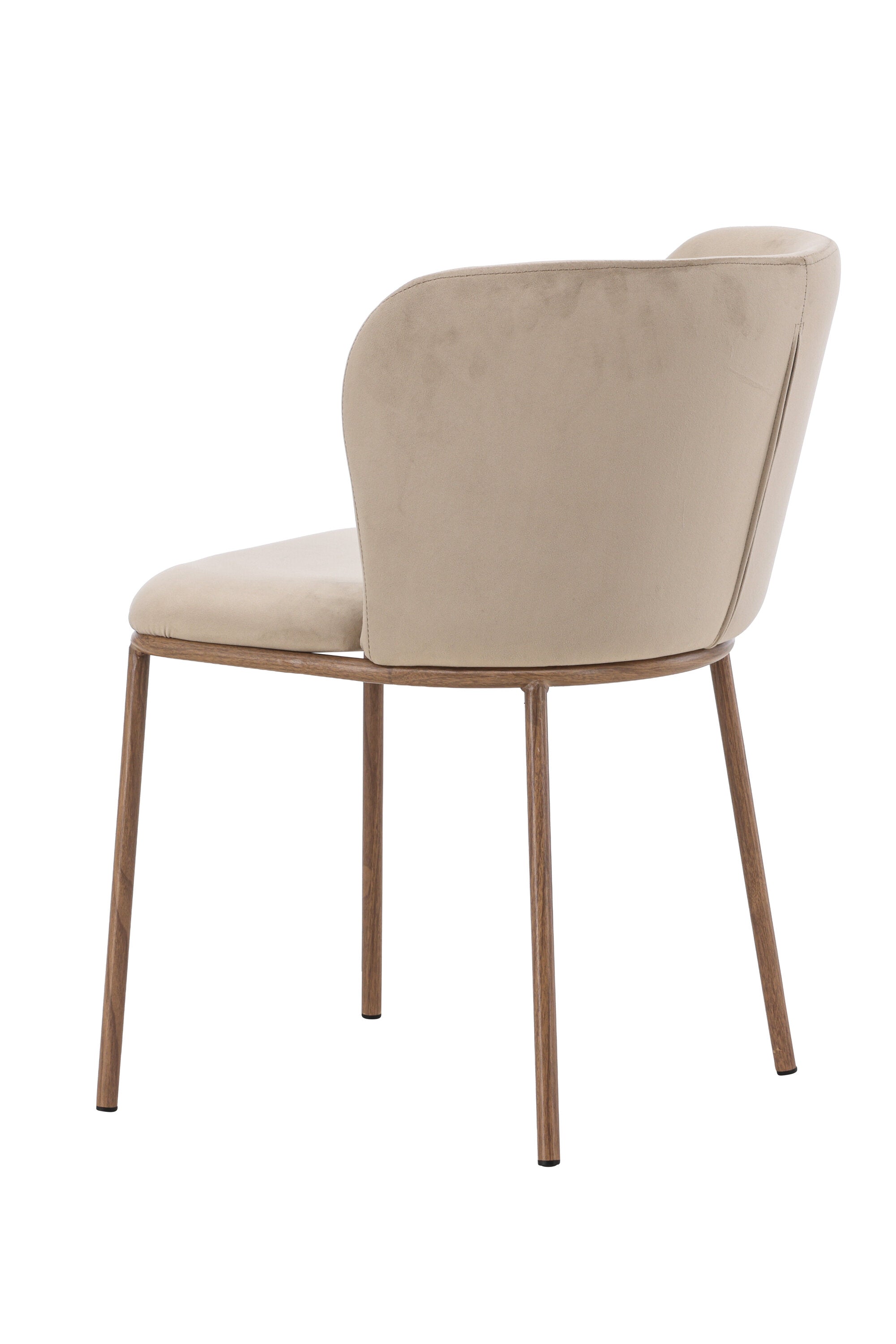 Edina Esszimmerstuhl in Beige präsentiert im Onlineshop von KAQTU Design AG. Stuhl ist von Venture Home