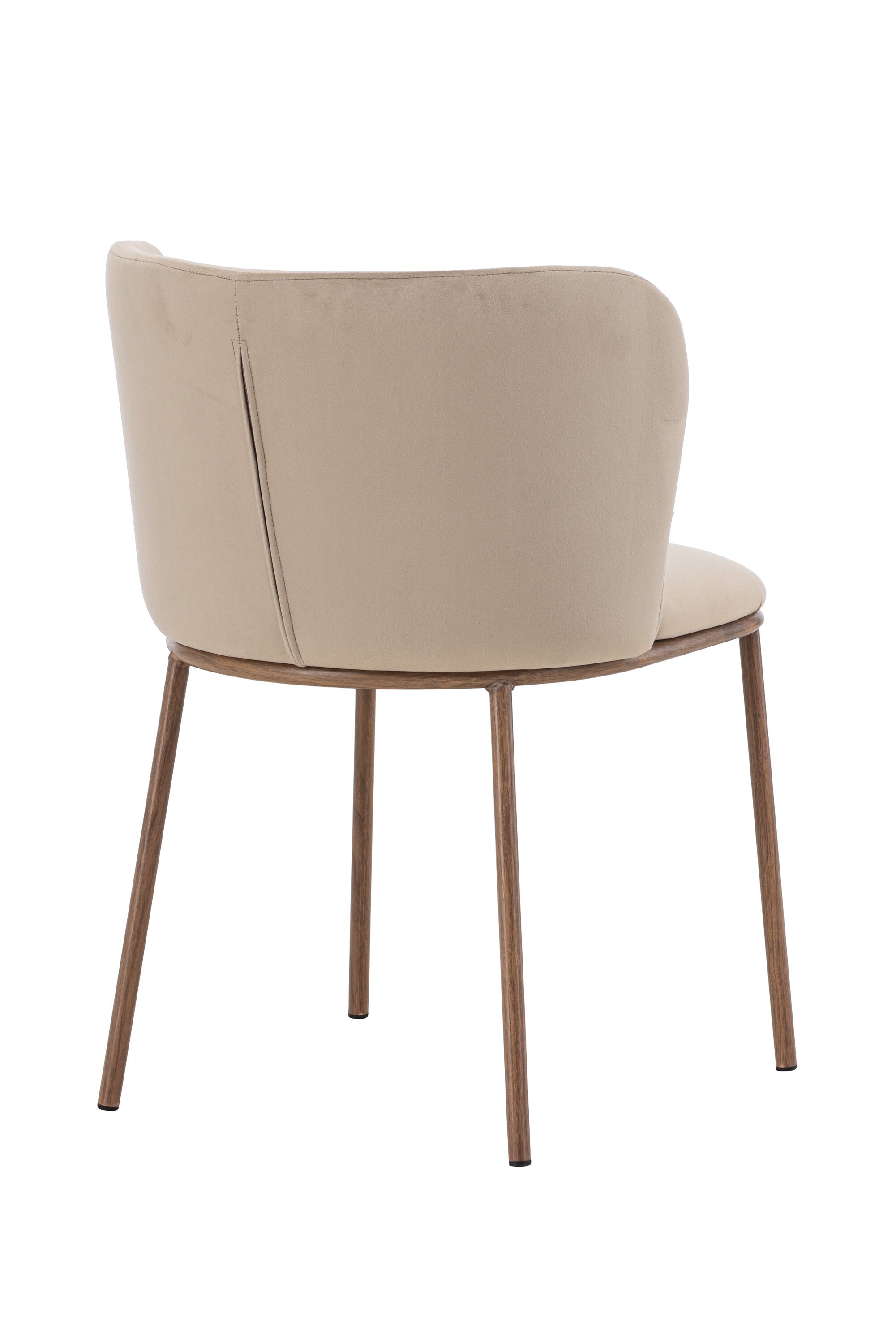 Edina Esszimmerstuhl in Beige präsentiert im Onlineshop von KAQTU Design AG. Stuhl ist von Venture Home