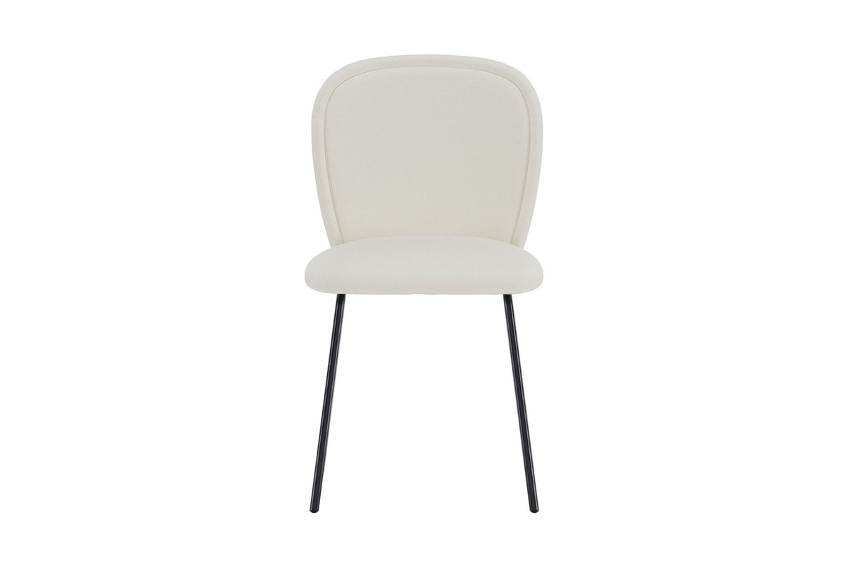 Esszimmerstuhl Carl in Cream präsentiert im Onlineshop von KAQTU Design AG. Stuhl ist von Venture Home
