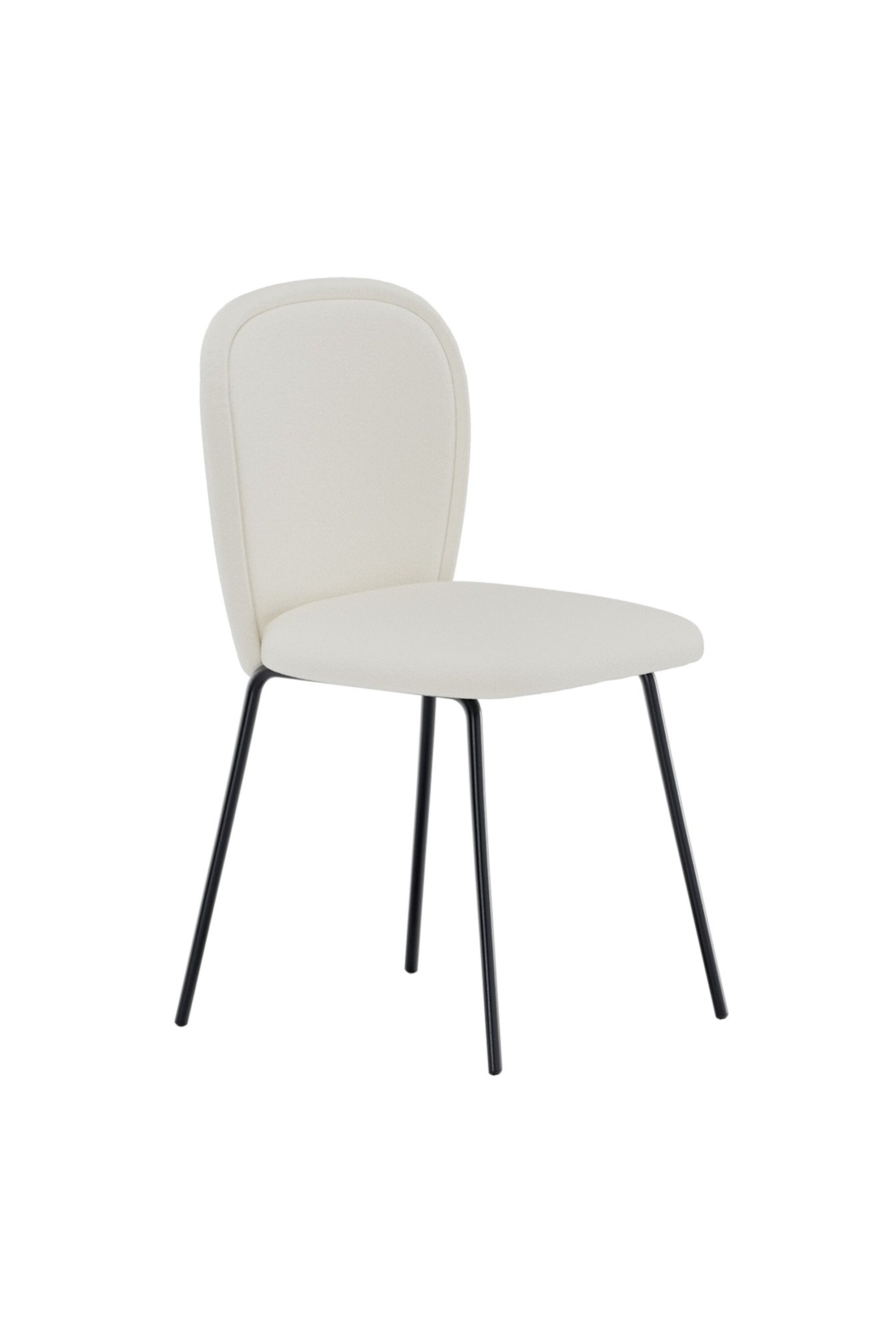 Esszimmerstuhl Carl in Cream präsentiert im Onlineshop von KAQTU Design AG. Gartenstuhl mit Armlehnen ist von Venture Home