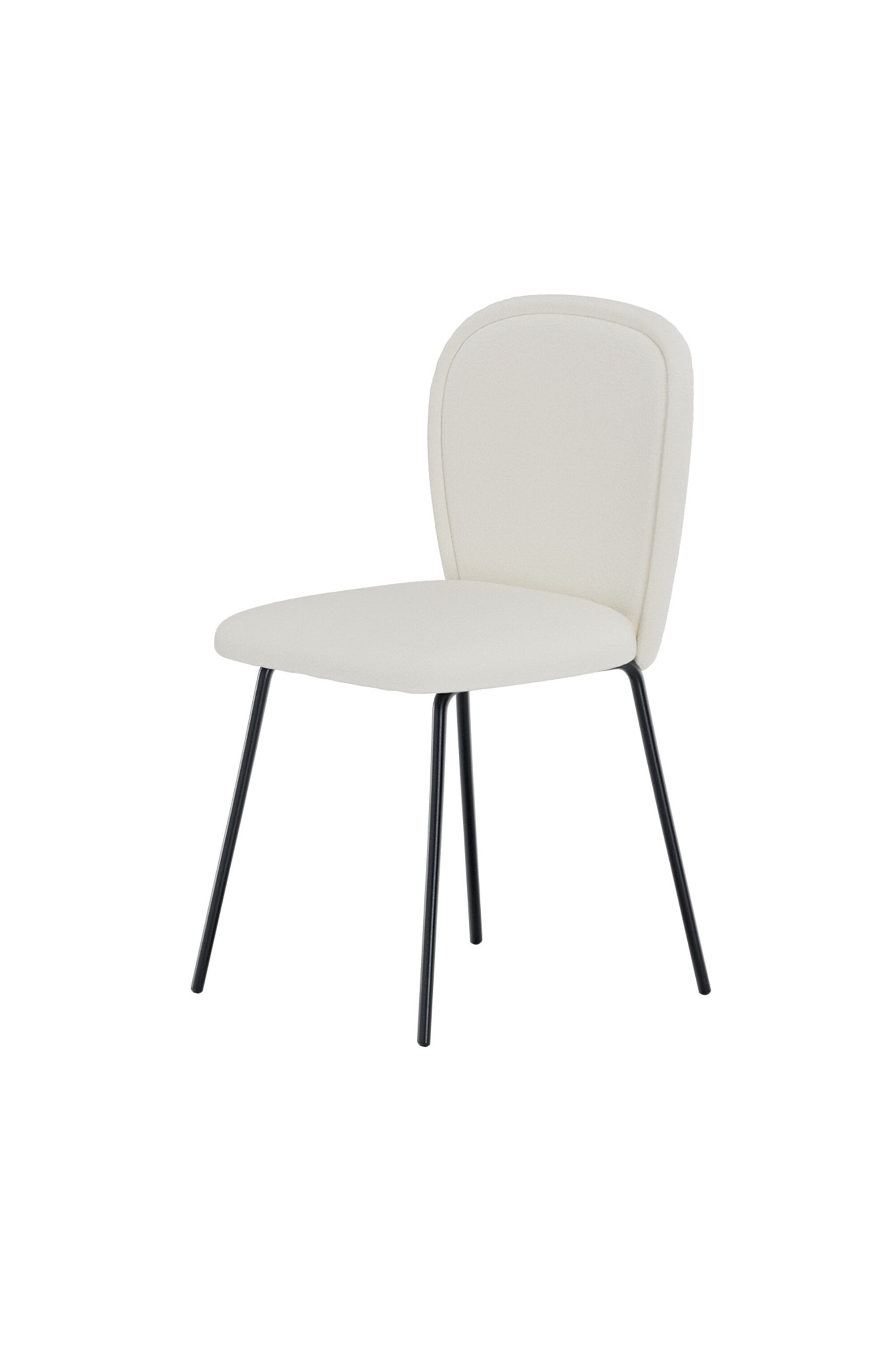 Esszimmerstuhl Carl in Cream präsentiert im Onlineshop von KAQTU Design AG. Gartenstuhl mit Armlehnen ist von Venture Home