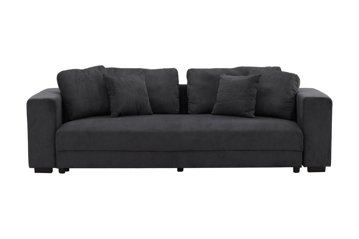 Bellman verstellbares Bett in Dunkelgrau präsentiert im Onlineshop von KAQTU Design AG. Bettsofa ist von Venture Home