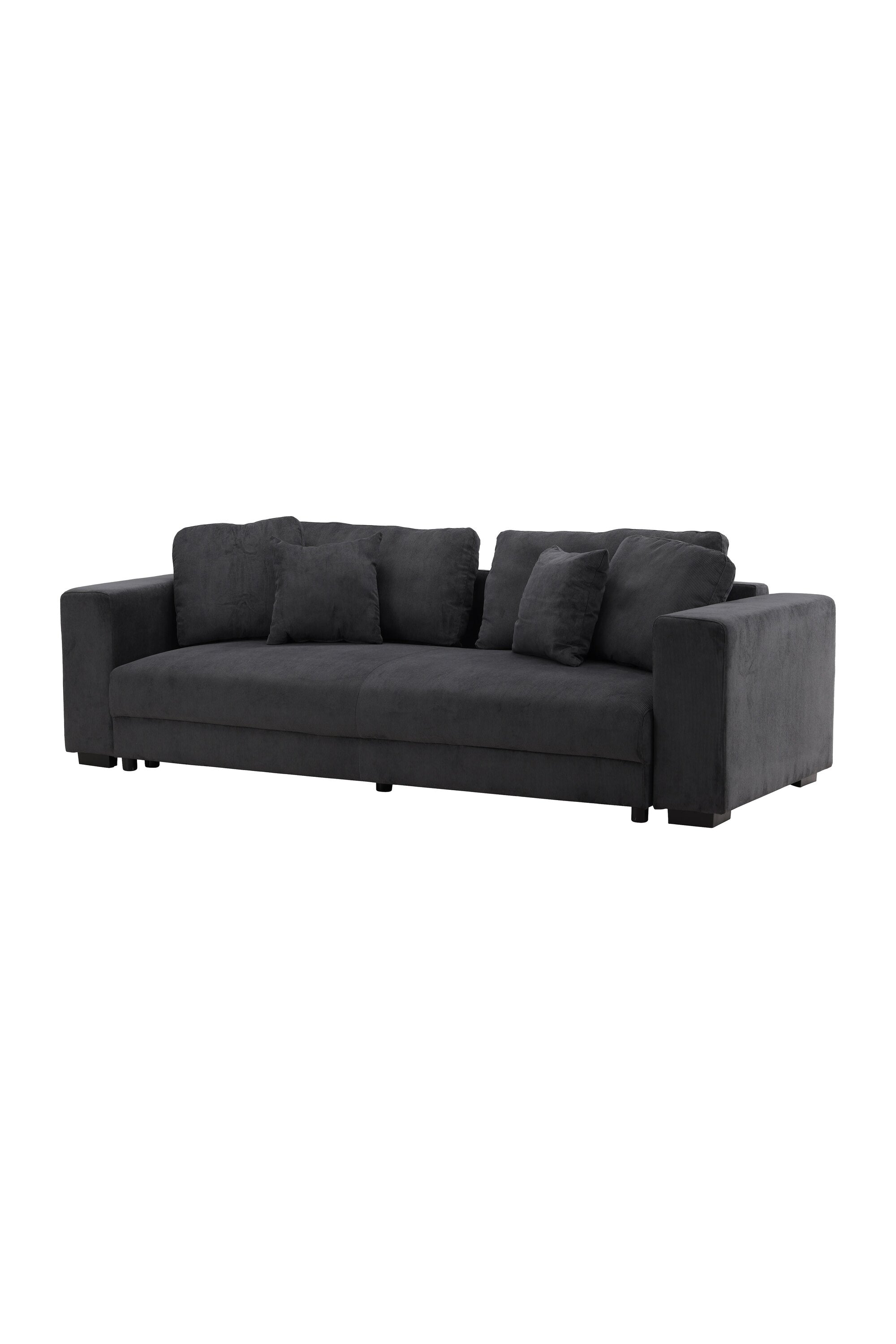 Bellman verstellbares Bett in Dunkelgrau präsentiert im Onlineshop von KAQTU Design AG. 2er Sofa ist von Venture Home