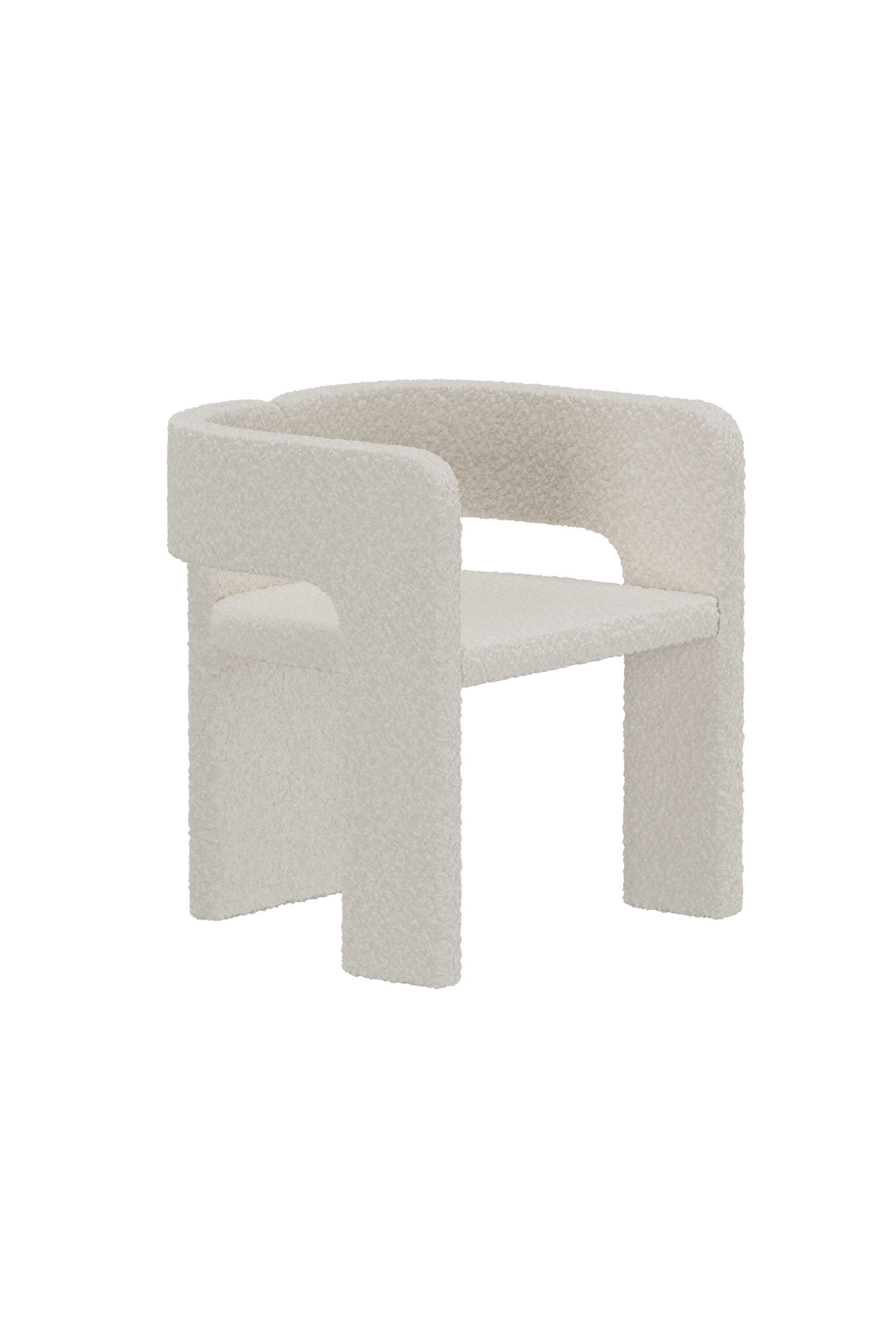 Stuhl Kristin in Weiss präsentiert im Onlineshop von KAQTU Design AG. Gartenstuhl mit Armlehnen ist von Venture Home