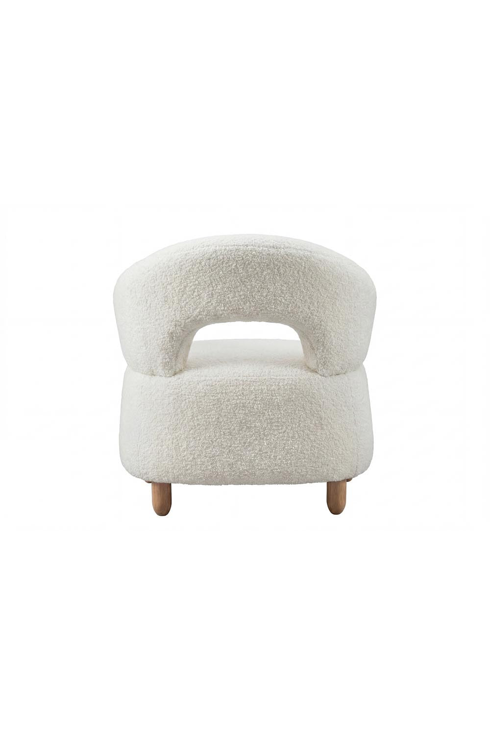Moglas Sessel in Weiss präsentiert im Onlineshop von KAQTU Design AG. Sessel mit Armlehnen ist von Venture Home