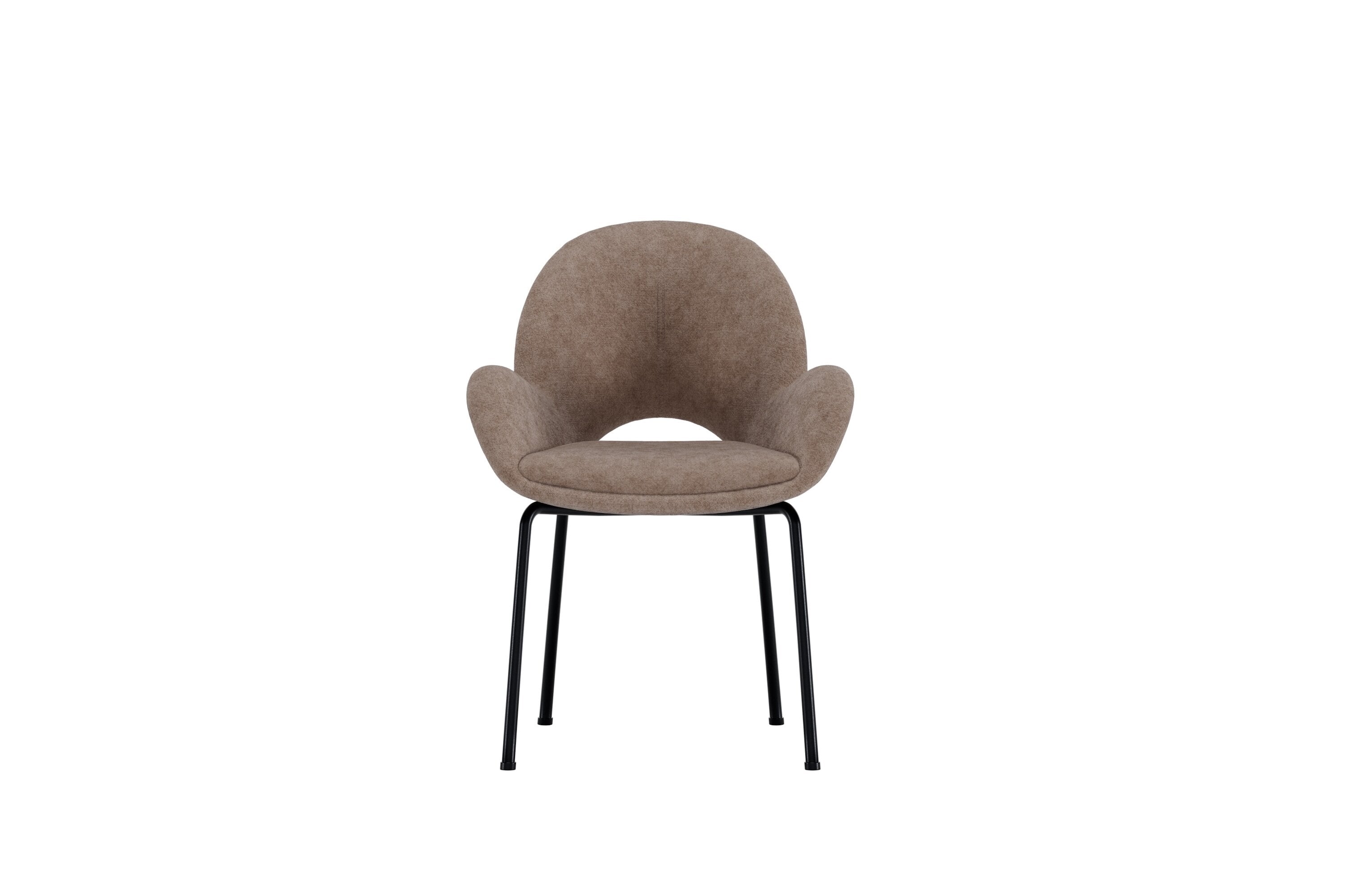 Florensa Esszimmerstuhl in Braun präsentiert im Onlineshop von KAQTU Design AG. Stuhl ist von Venture Home