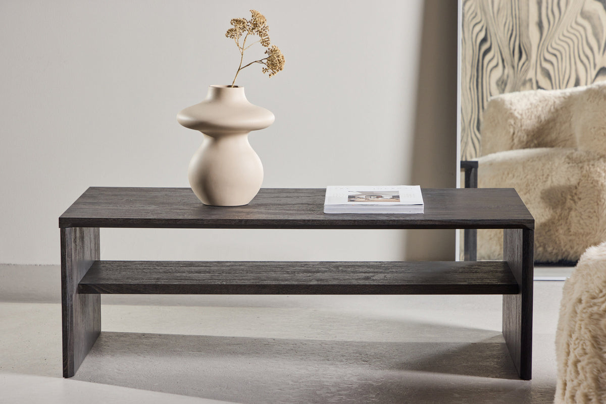 Telemarket Sofatisch in Schwarz präsentiert im Onlineshop von KAQTU Design AG. Beistelltisch ist von Venture Home
