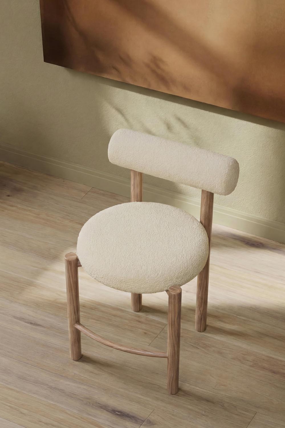 TIllo Barhocker in Weiss präsentiert im Onlineshop von KAQTU Design AG. Barstuhl ist von Venture Home