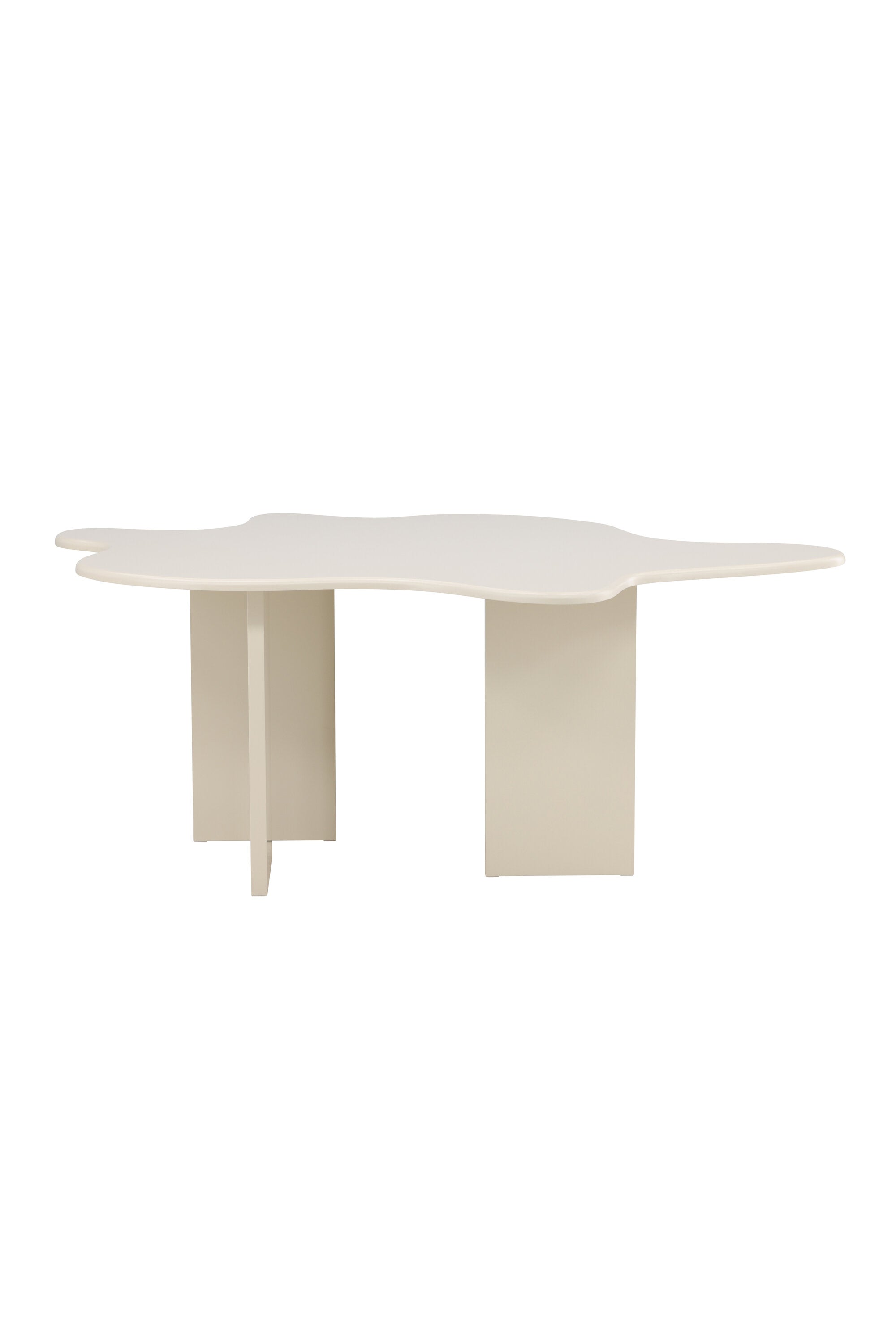 Flower Oval Esstisch in Beige präsentiert im Onlineshop von KAQTU Design AG. Esstisch ist von Vind