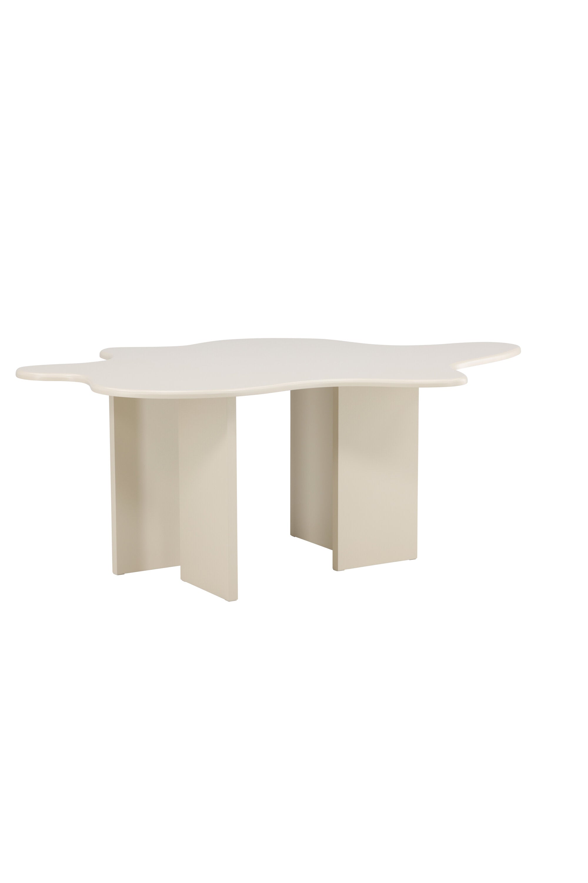 Flower Oval Esstisch in Beige präsentiert im Onlineshop von KAQTU Design AG. Esstisch ist von Vind
