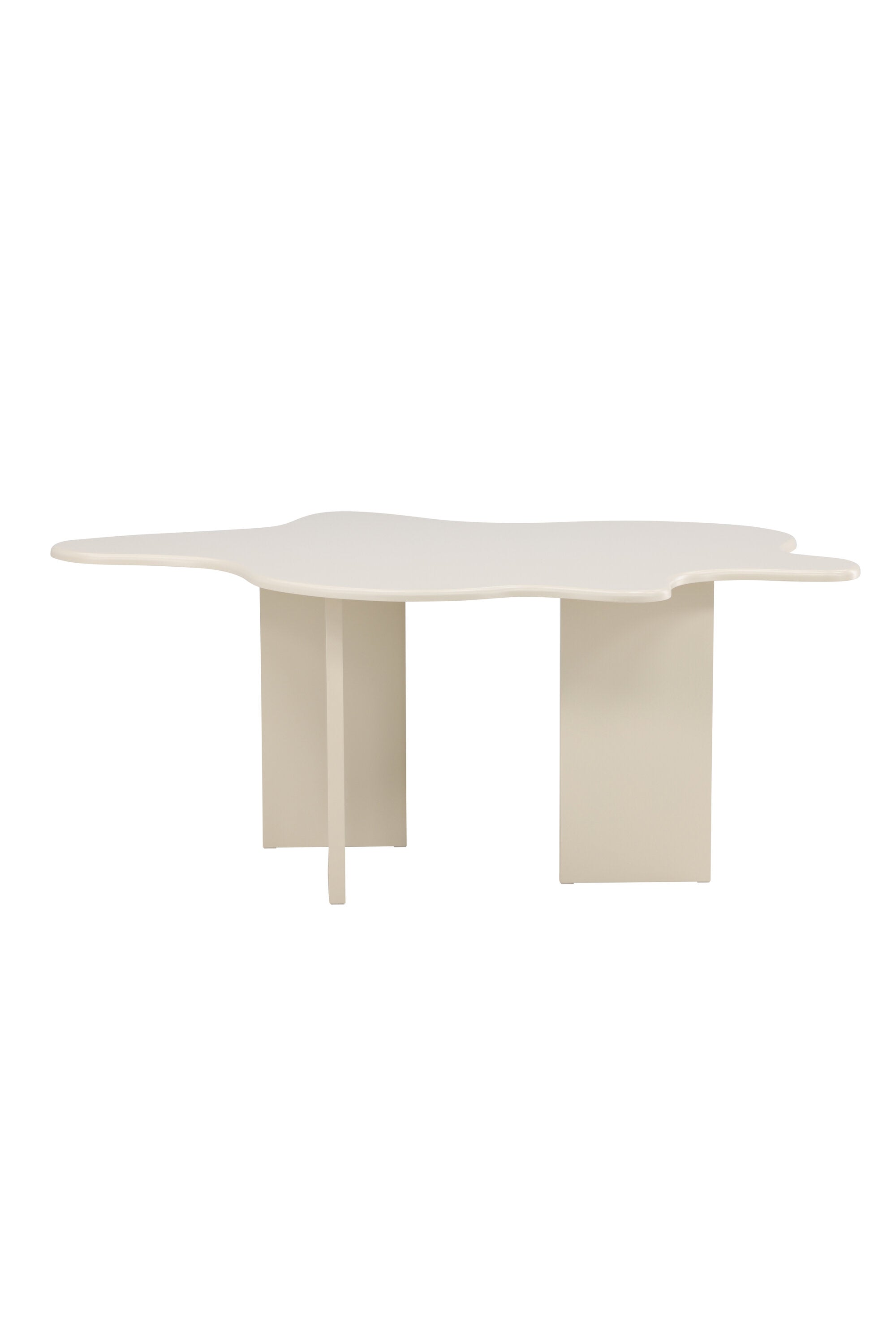 Flower Oval Esstisch in Beige präsentiert im Onlineshop von KAQTU Design AG. Esstisch ist von Vind