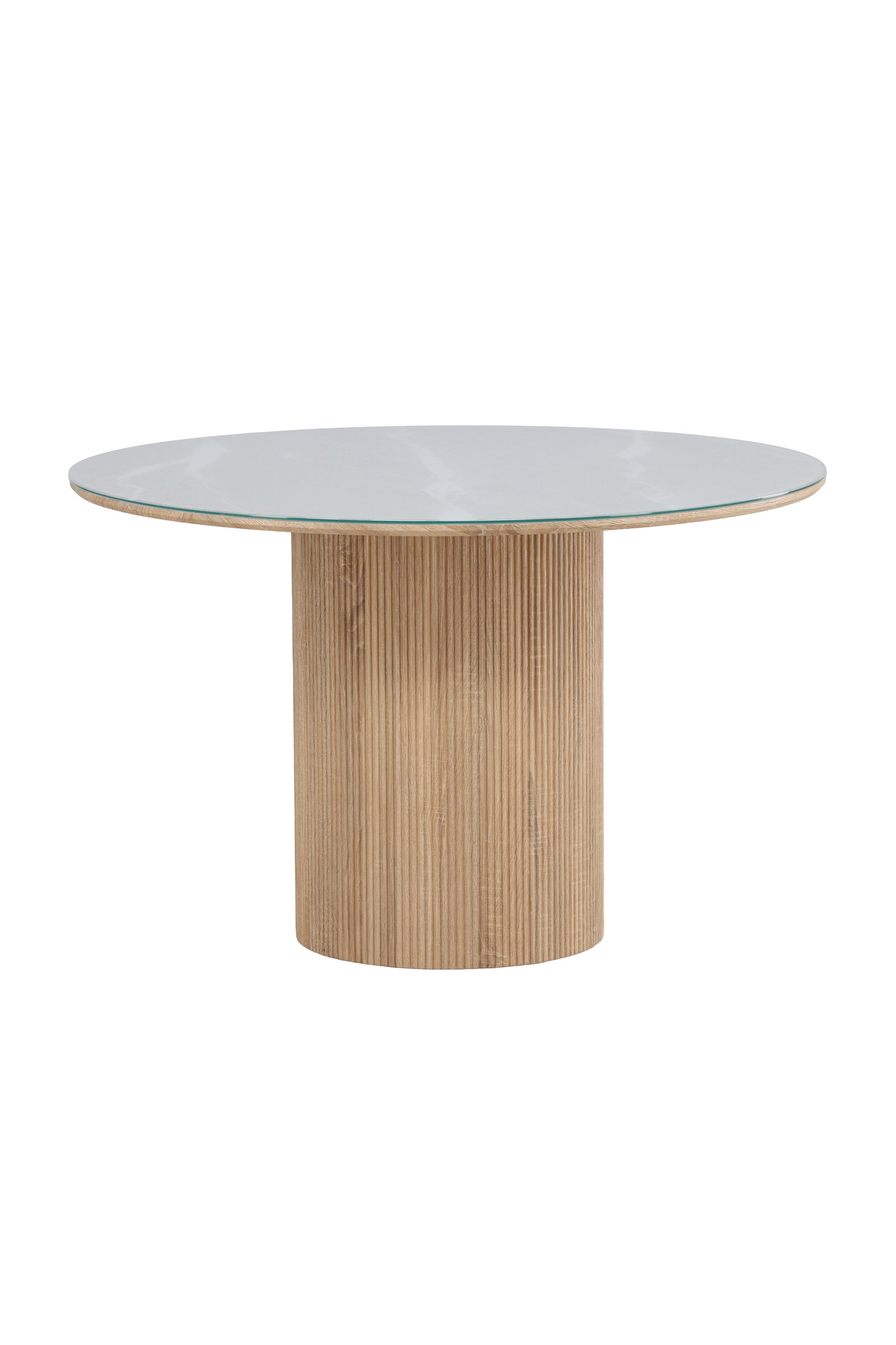Härön Round Esstisch in Weiss präsentiert im Onlineshop von KAQTU Design AG. Gartentisch ist von Vind