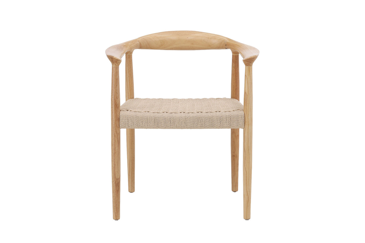 Lovön Esszimmerstuhl in Weisswäsche präsentiert im Onlineshop von KAQTU Design AG. Stuhl ist von Vind