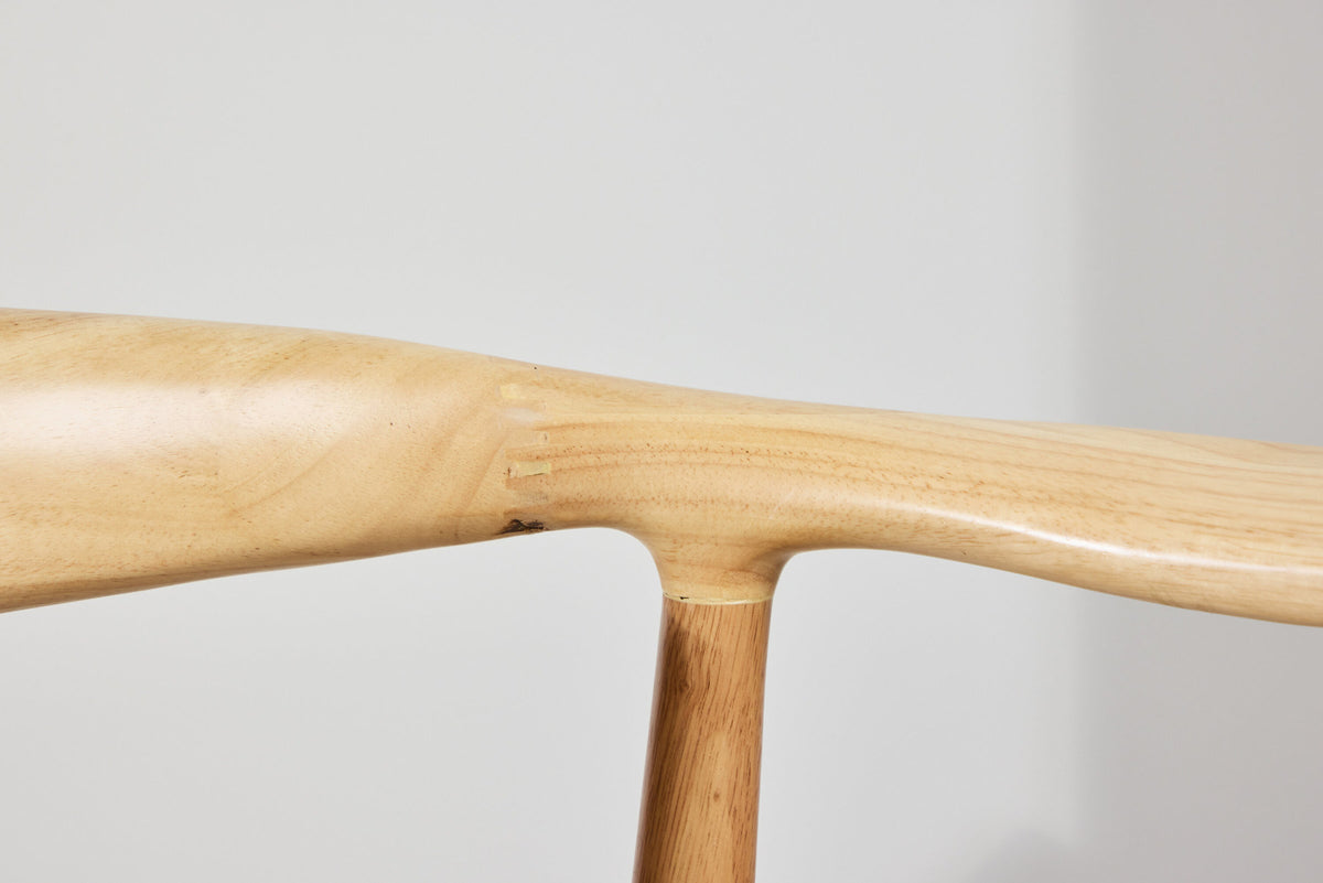 Lovön Esszimmerstuhl in Weisswäsche präsentiert im Onlineshop von KAQTU Design AG. Stuhl ist von Vind