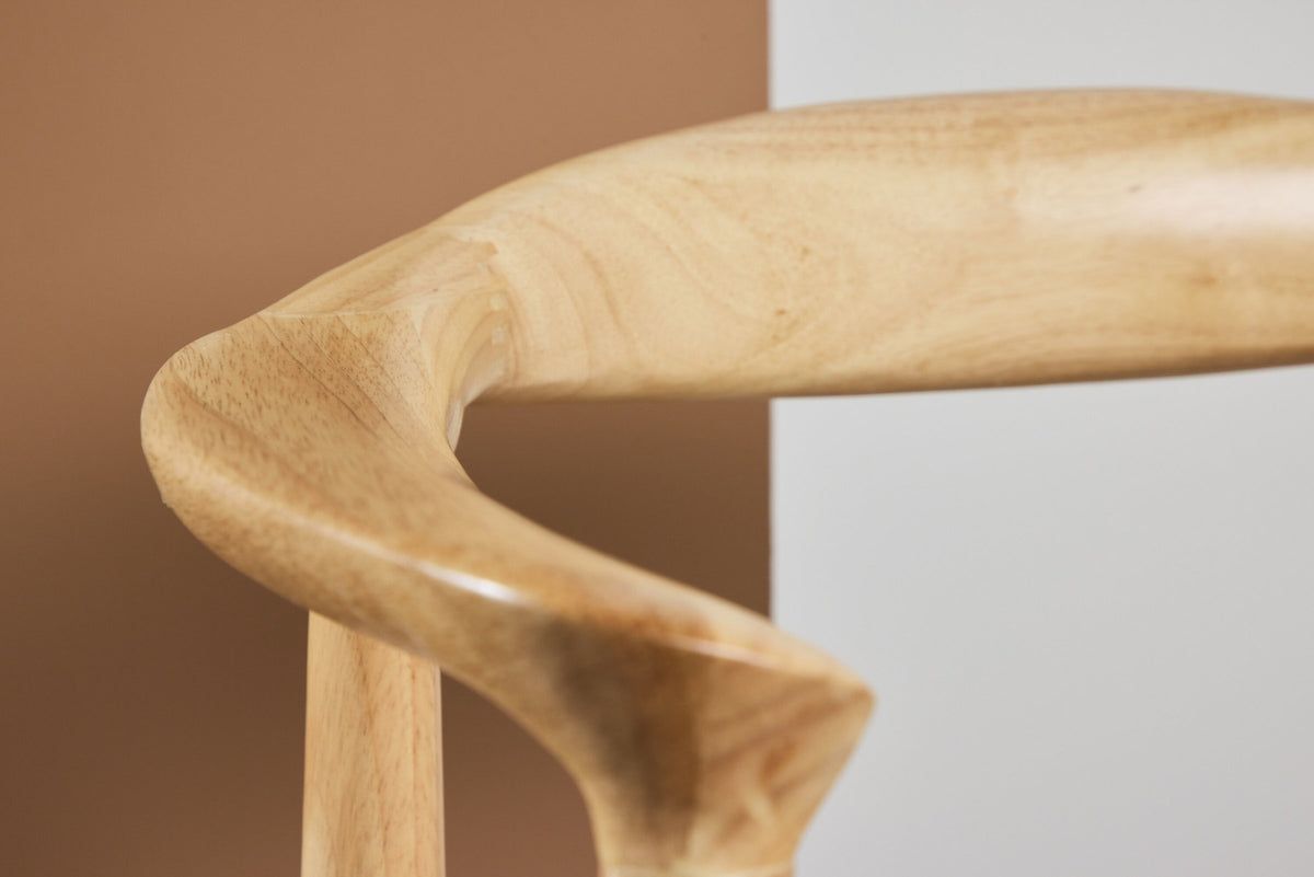 Lovön Esszimmerstuhl in Weisswäsche präsentiert im Onlineshop von KAQTU Design AG. Stuhl ist von Vind