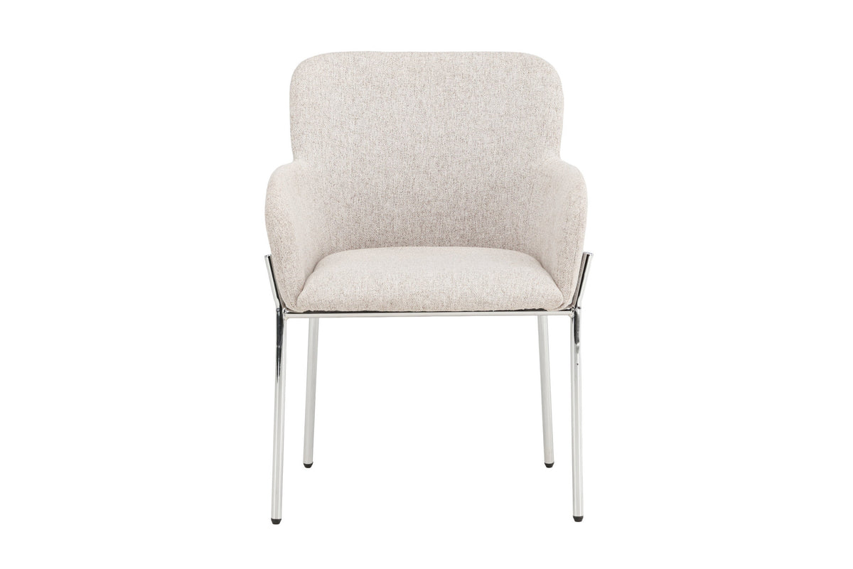 Vätö Esszimmerstuhl in Beige präsentiert im Onlineshop von KAQTU Design AG. Stuhl ist von Vind