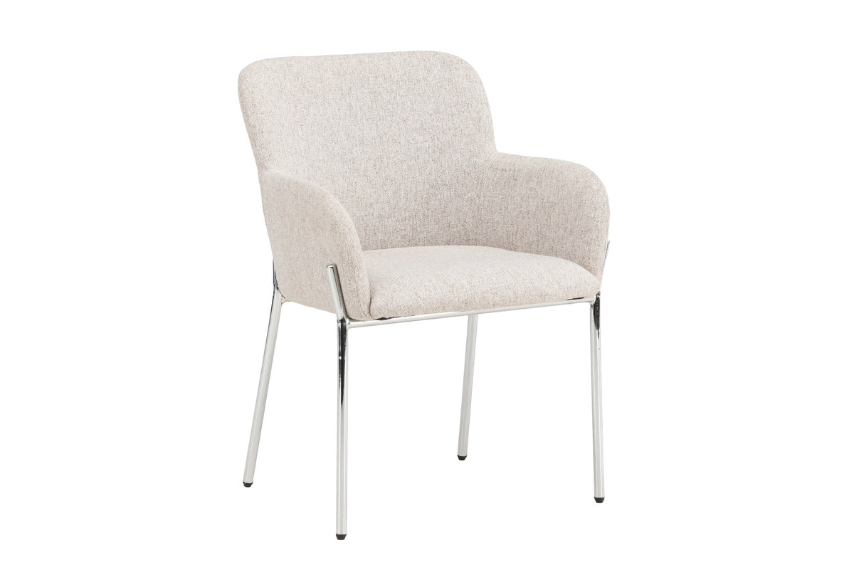 Vätö Esszimmerstuhl in Beige präsentiert im Onlineshop von KAQTU Design AG. Stuhl ist von Vind