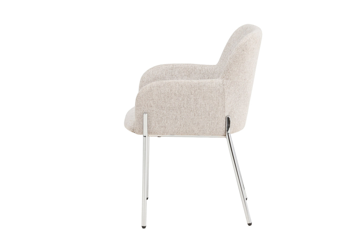 Vätö Esszimmerstuhl in Beige präsentiert im Onlineshop von KAQTU Design AG. Stuhl ist von Vind