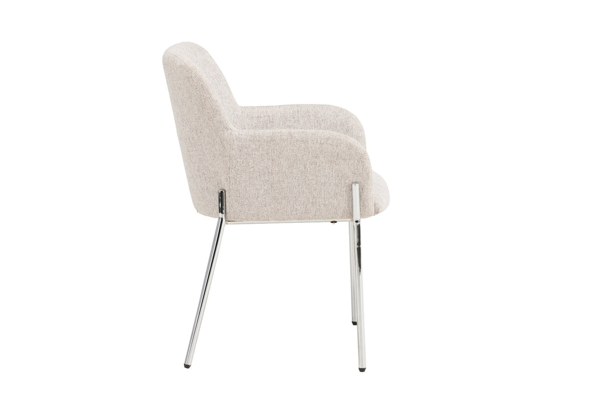 Vätö Esszimmerstuhl in Beige präsentiert im Onlineshop von KAQTU Design AG. Stuhl ist von Vind
