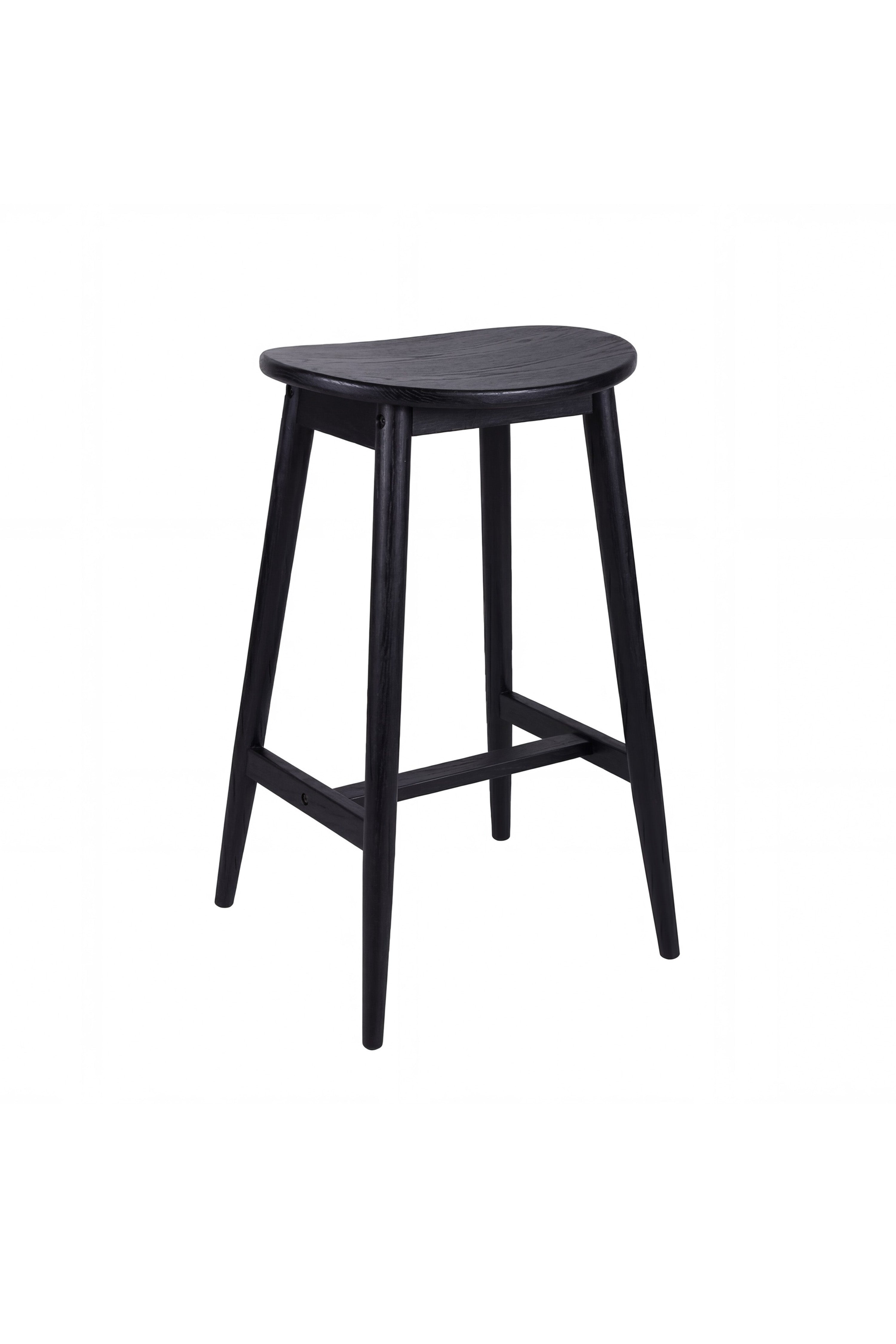 Orust Barhocker in Schwarz präsentiert im Onlineshop von KAQTU Design AG. Barstuhl ist von Vind