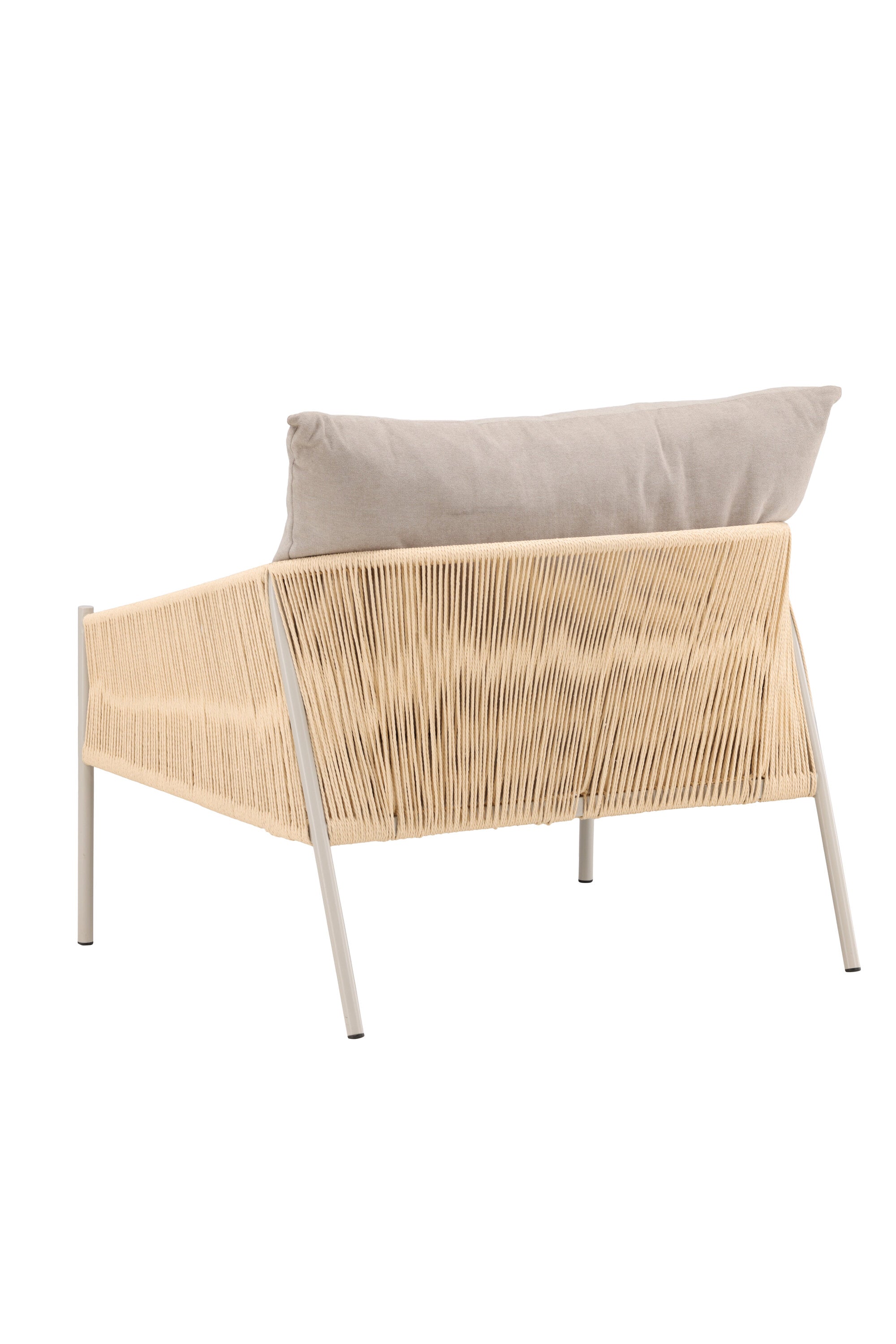 Louie Sessel in Beige präsentiert im Onlineshop von KAQTU Design AG. Sessel mit Armlehnen ist von Vind