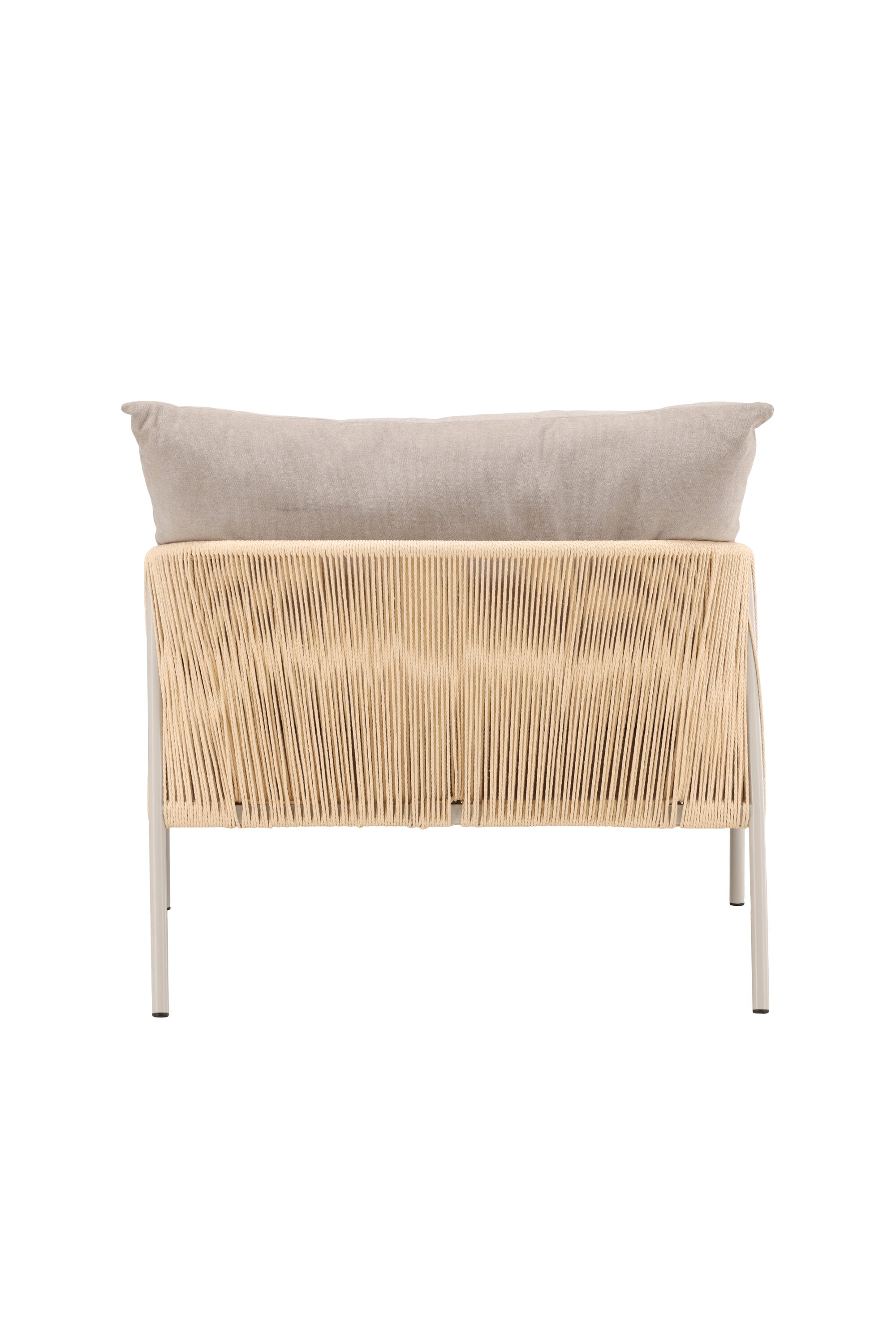 Louie Sessel in Beige präsentiert im Onlineshop von KAQTU Design AG. Sessel mit Armlehnen ist von Vind