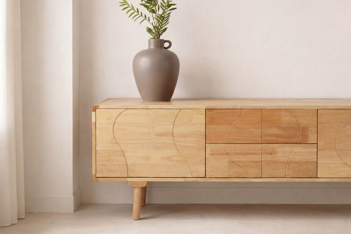 Skärhamn Sideboard in Natur präsentiert im Onlineshop von KAQTU Design AG. Sideboard ist von Vind