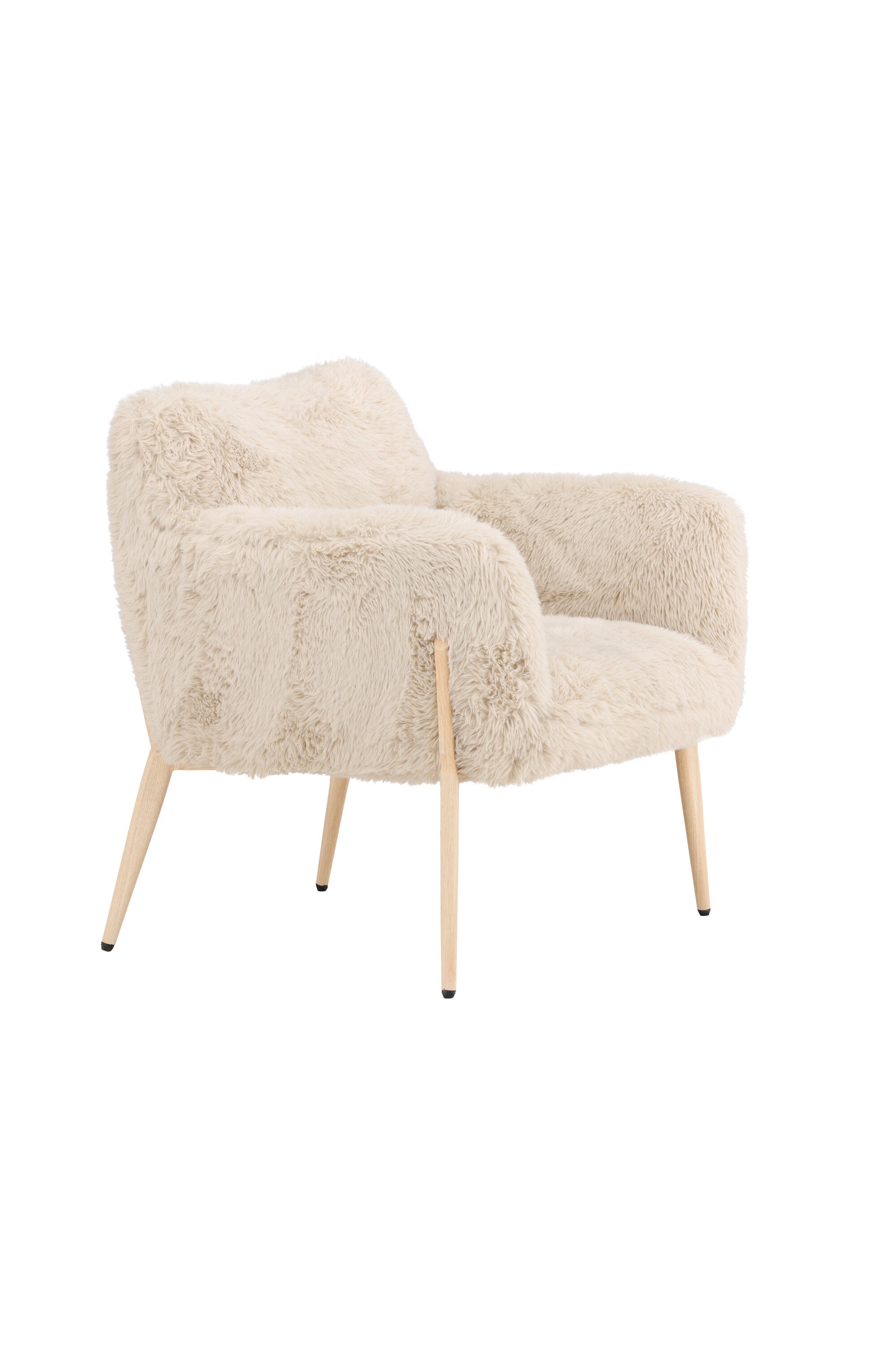 Zenzi Sessel in Beige präsentiert im Onlineshop von KAQTU Design AG. Sessel mit Armlehnen ist von Venture Home