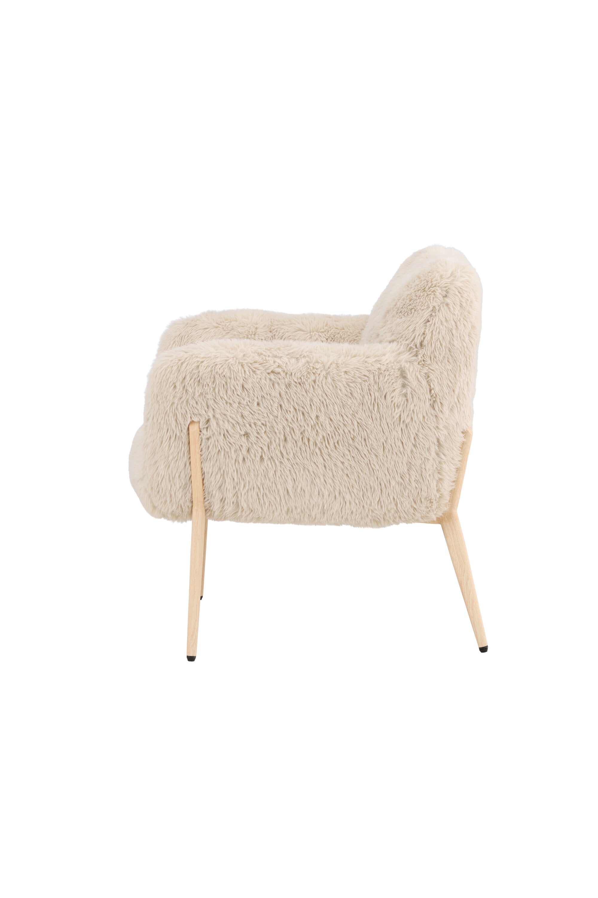 Zenzi Sessel in Beige präsentiert im Onlineshop von KAQTU Design AG. Sessel mit Armlehnen ist von Venture Home