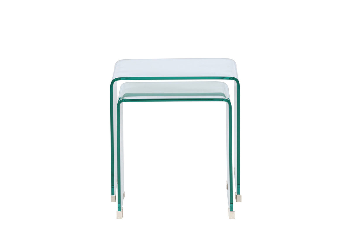 Telemark Beistelltisch in Transparent präsentiert im Onlineshop von KAQTU Design AG. Couchtisch ist von Venture Home