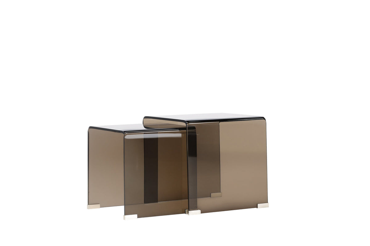 Telemark Beistelltisch in Braun präsentiert im Onlineshop von KAQTU Design AG. Couchtisch ist von Venture Home