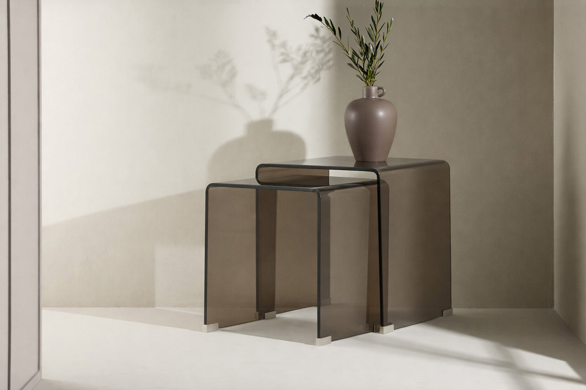Telemark Beistelltisch in Braun präsentiert im Onlineshop von KAQTU Design AG. Couchtisch ist von Venture Home