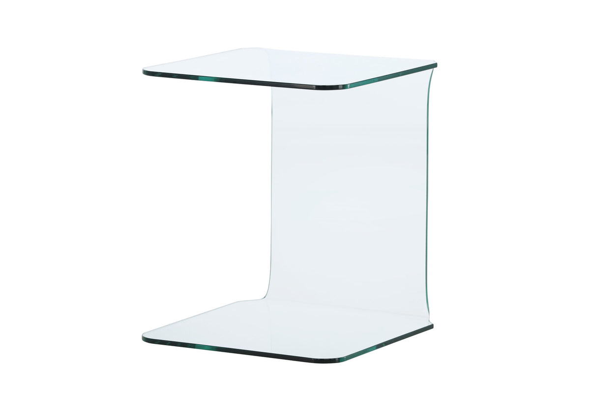 Telemark Beistelltisch in Transparent präsentiert im Onlineshop von KAQTU Design AG. Couchtisch ist von Venture Home