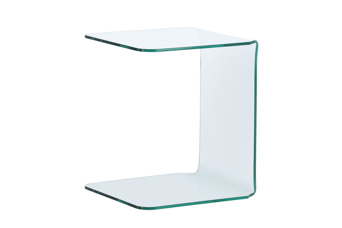 Telemark Beistelltisch in Transparent präsentiert im Onlineshop von KAQTU Design AG. Couchtisch ist von Venture Home