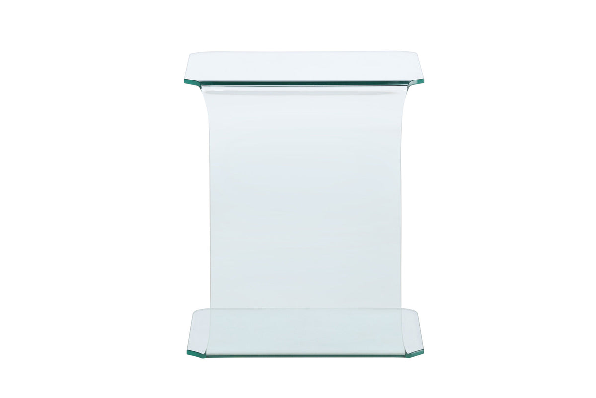 Telemark Beistelltisch in Transparent präsentiert im Onlineshop von KAQTU Design AG. Couchtisch ist von Venture Home