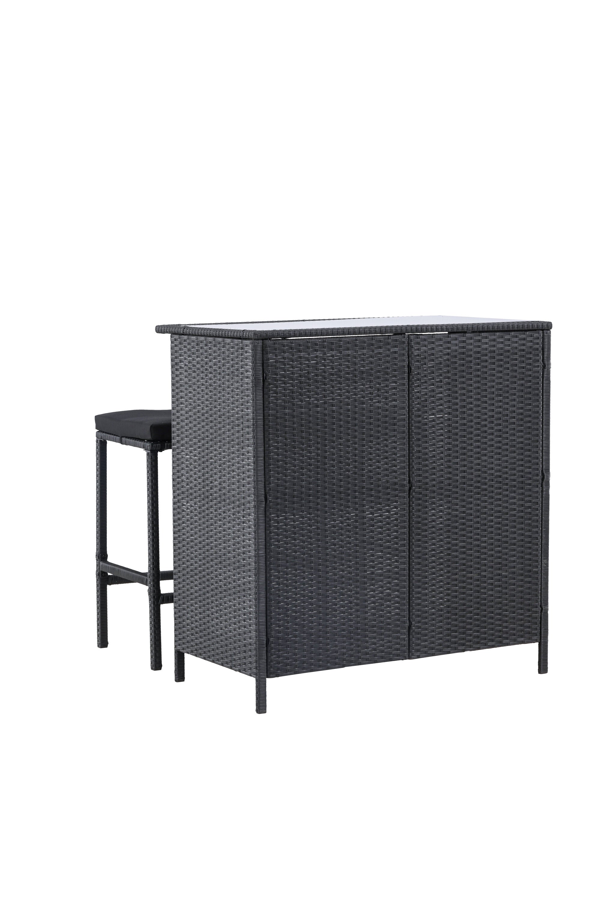 Knock Bar Set in Schwarz Schwarz präsentiert im Onlineshop von KAQTU Design AG. Loungeset ist von Venture Home