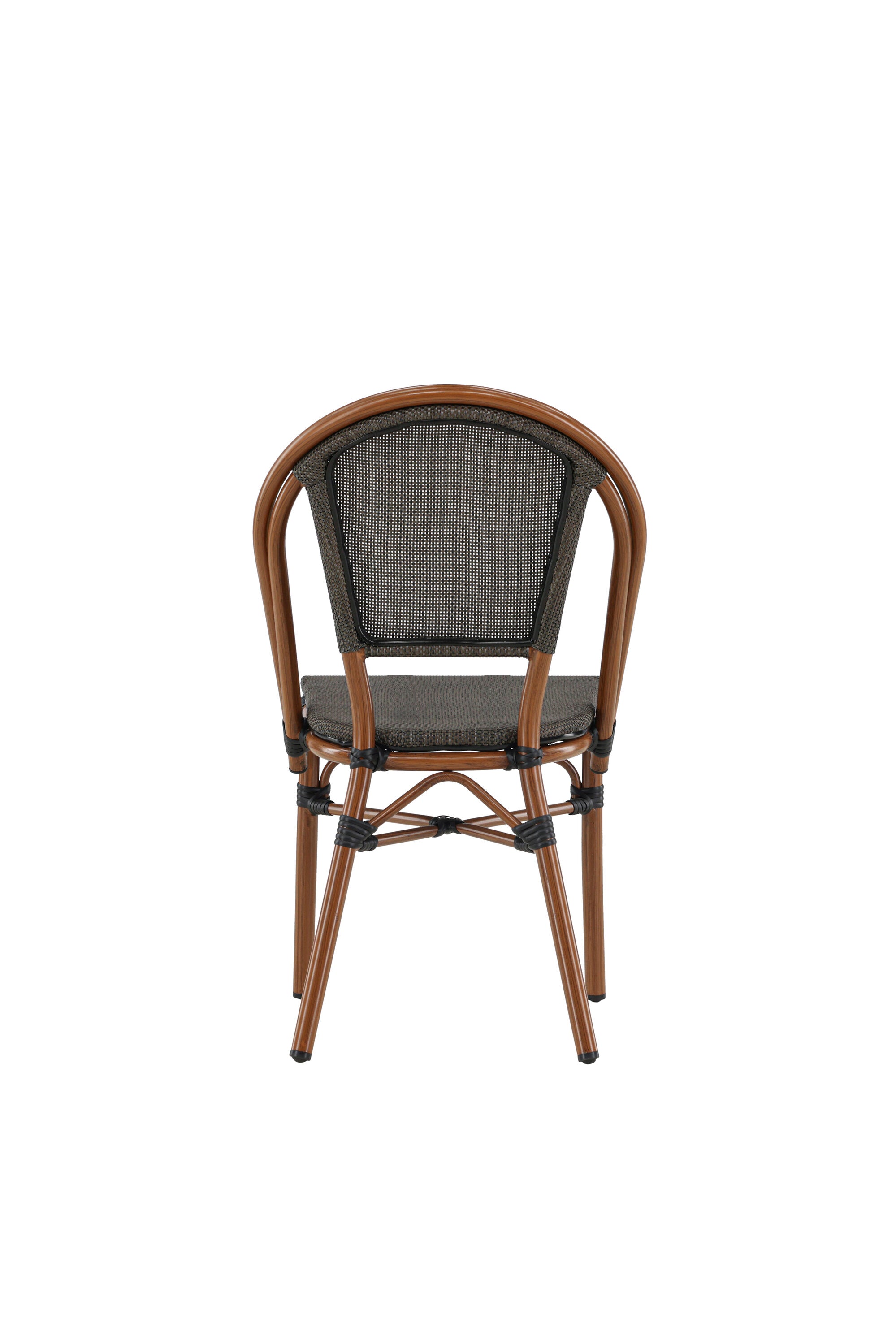 Guarda Cafe Stuhl in Schwarz Braun präsentiert im Onlineshop von KAQTU Design AG. Gartenstuhl mit Armlehnen ist von Venture Home