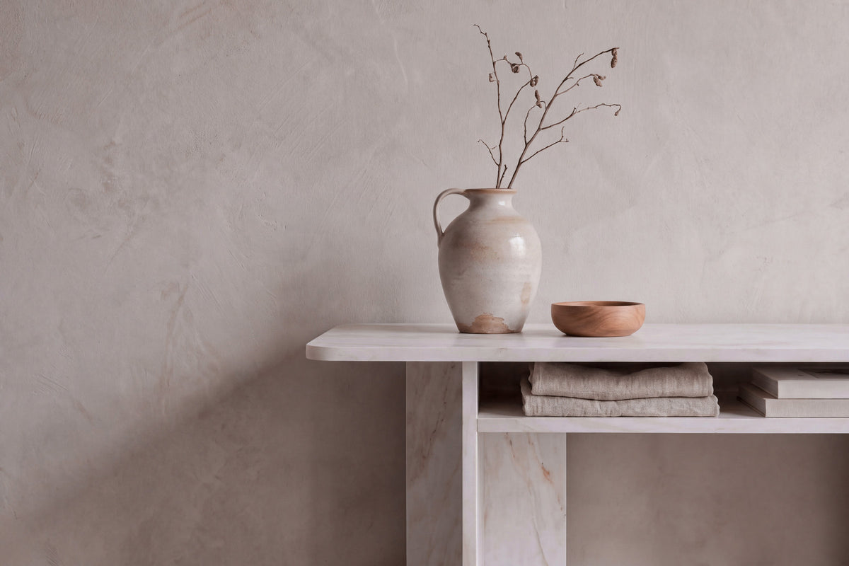 Ålesund Beistelltisch in Beige präsentiert im Onlineshop von KAQTU Design AG. Couchtisch ist von Venture Home