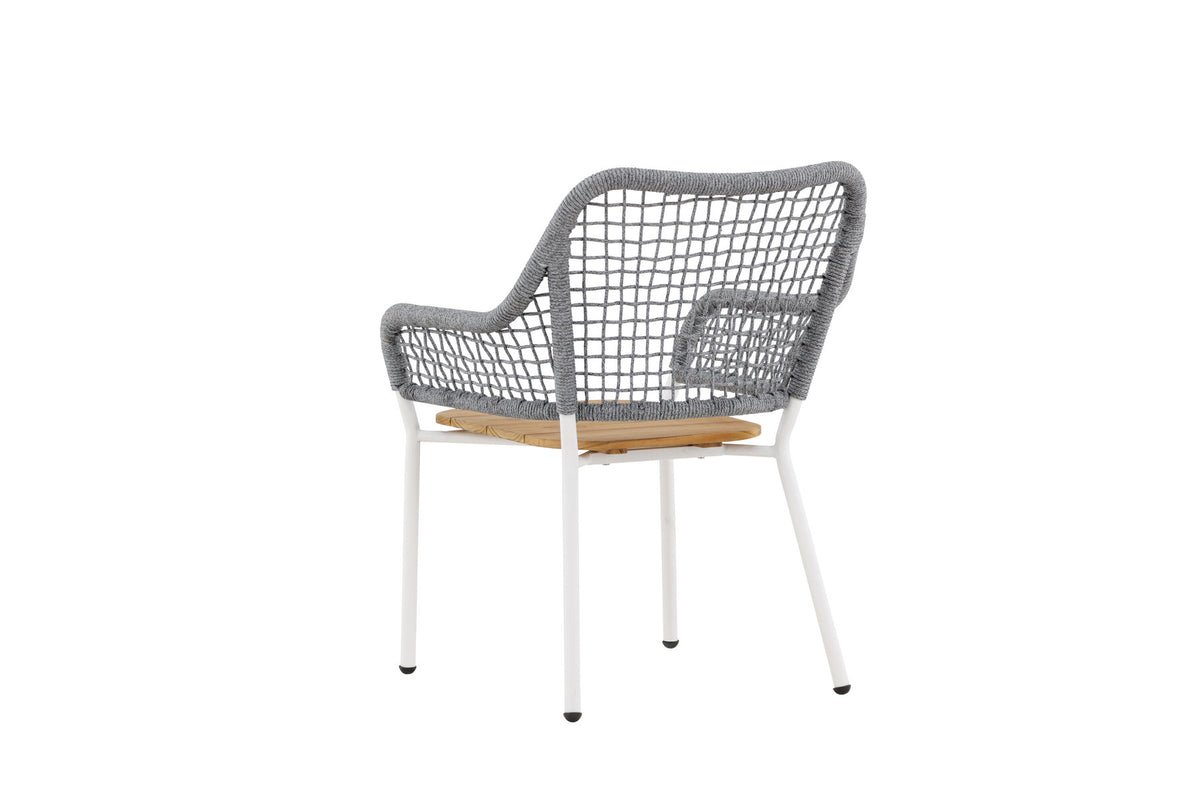 Amora Lounge Stuhl in Grau präsentiert im Onlineshop von KAQTU Design AG. Outdoor-Sessel ist von Venture Home