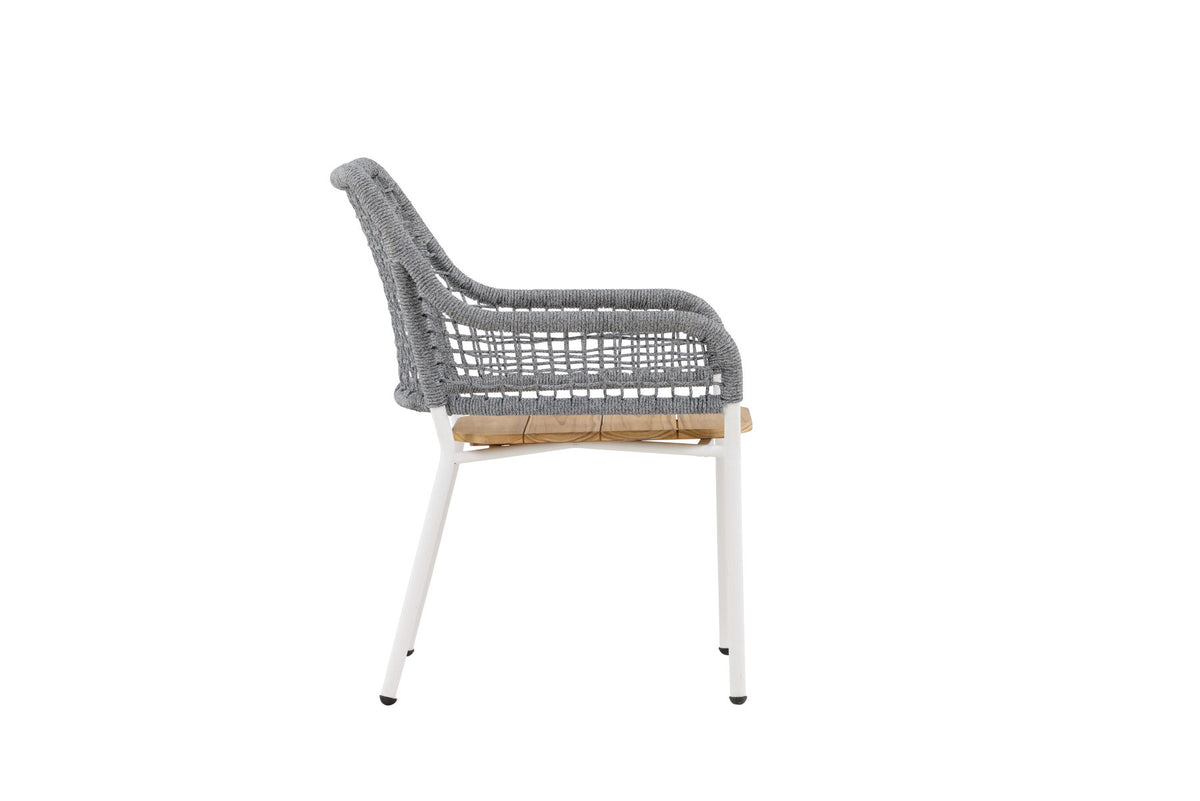Amora Lounge Stuhl in Grau präsentiert im Onlineshop von KAQTU Design AG. Outdoor-Sessel ist von Venture Home