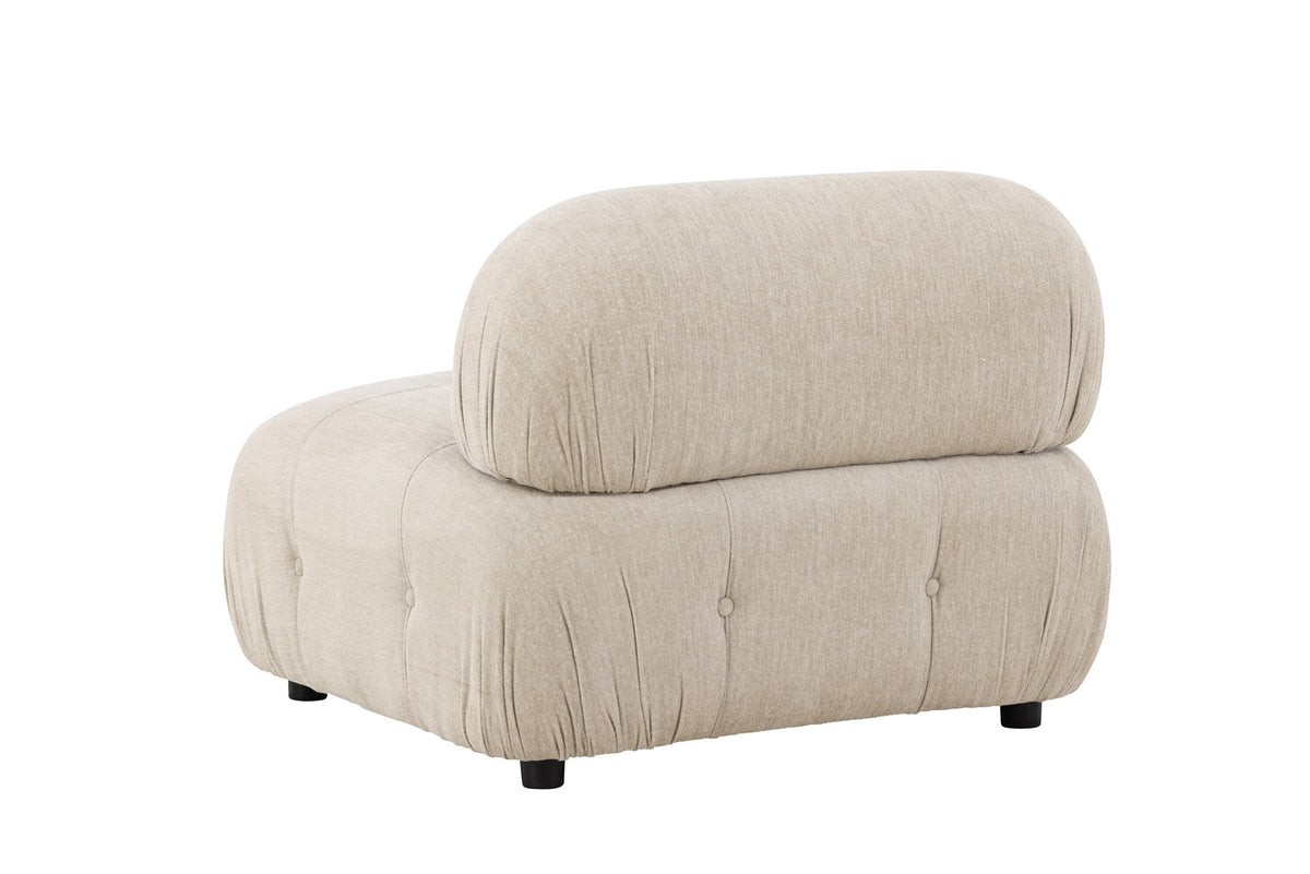Mika Sofa-Modul in Beige präsentiert im Onlineshop von KAQTU Design AG. Modulares Sofa ist von Venture Home