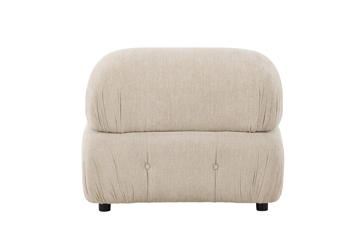 Mika Sofa-Modul in Beige präsentiert im Onlineshop von KAQTU Design AG. Modulares Sofa ist von Venture Home