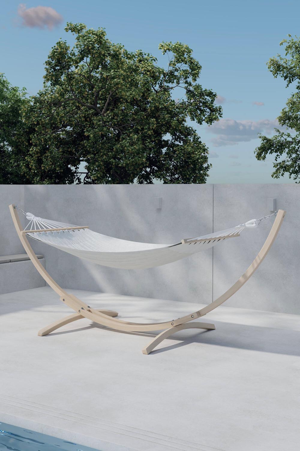 Hedvig Hängematte in Tünche präsentiert im Onlineshop von KAQTU Design AG. Hängematte ist von Venture Home