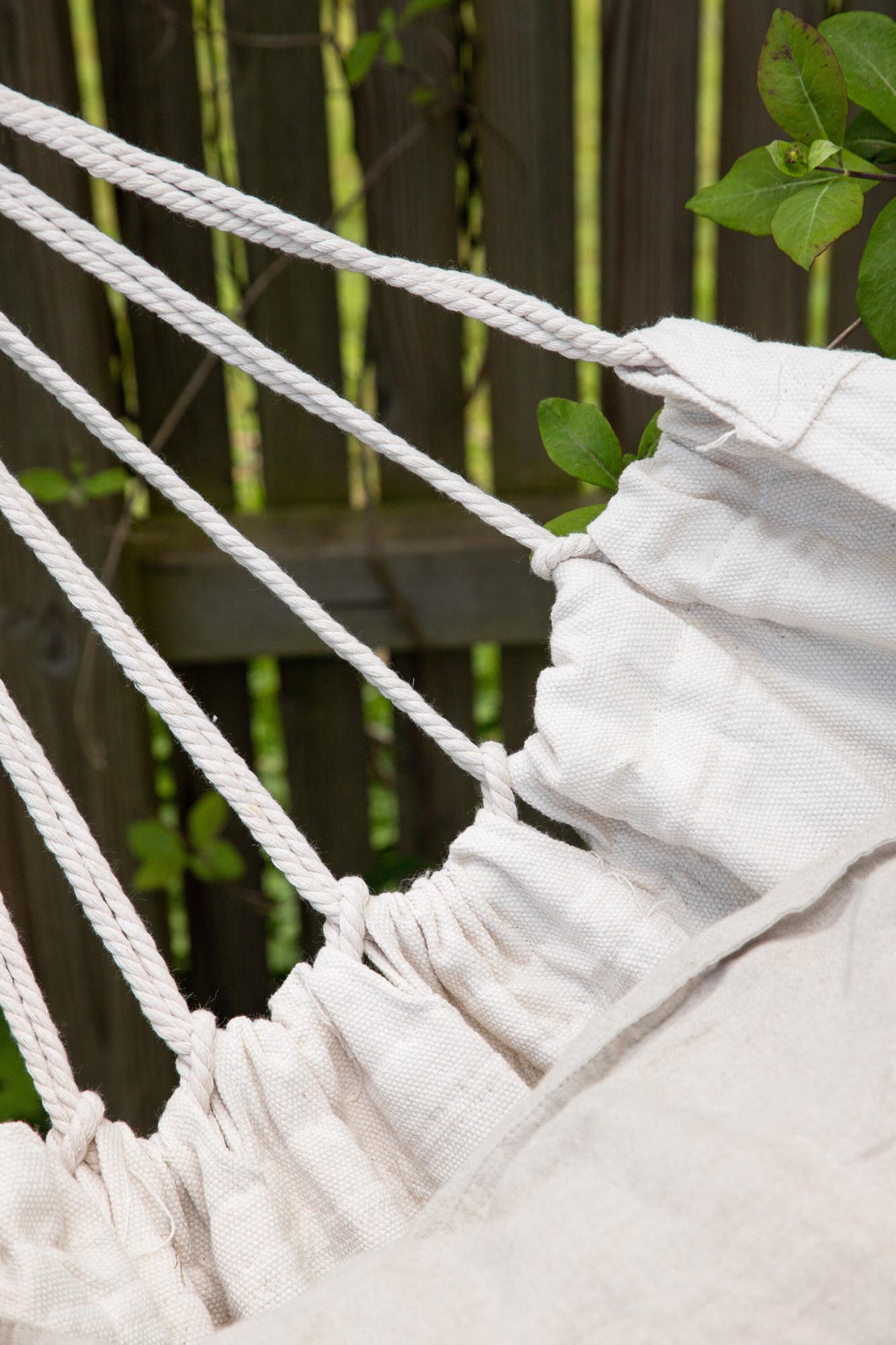Marbella Hängematte in Cremefarben präsentiert im Onlineshop von KAQTU Design AG. Hängematte ist von Venture Home