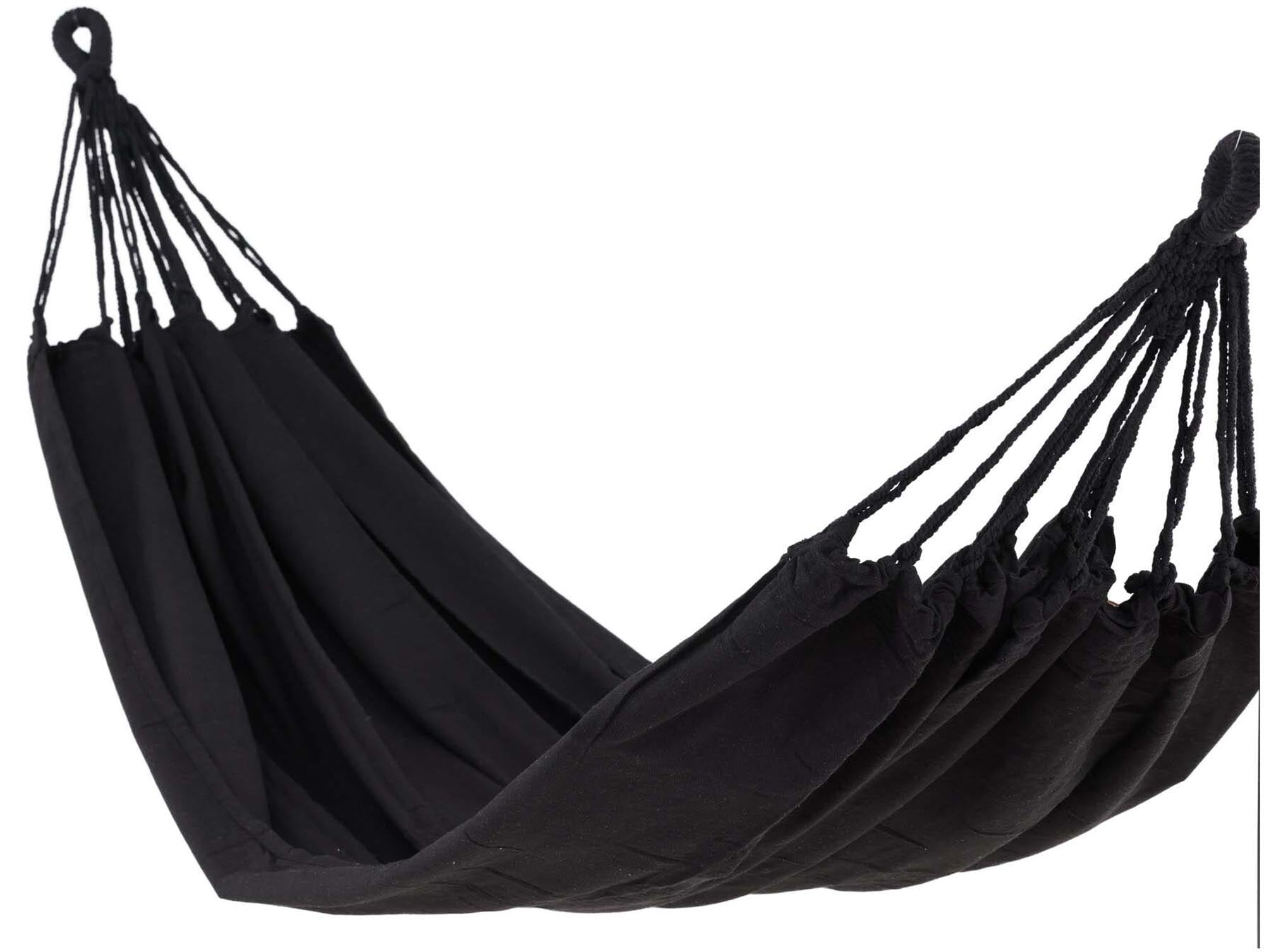 Marbella Hängematte in Schwarz präsentiert im Onlineshop von KAQTU Design AG. Hängematte ist von Venture Home